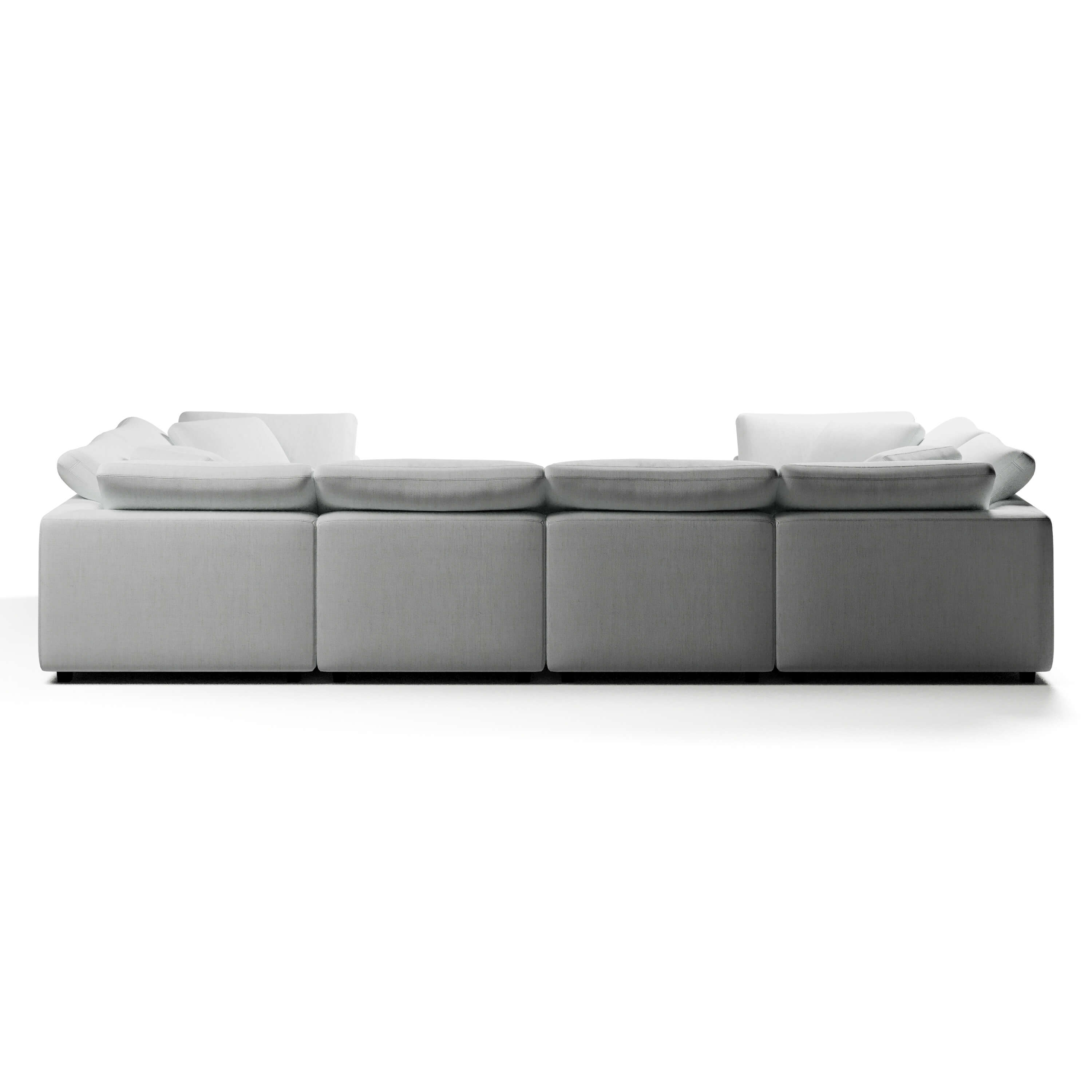 U-Shaped Modular Sofa | Soft Modular Sofa | Couch Haus