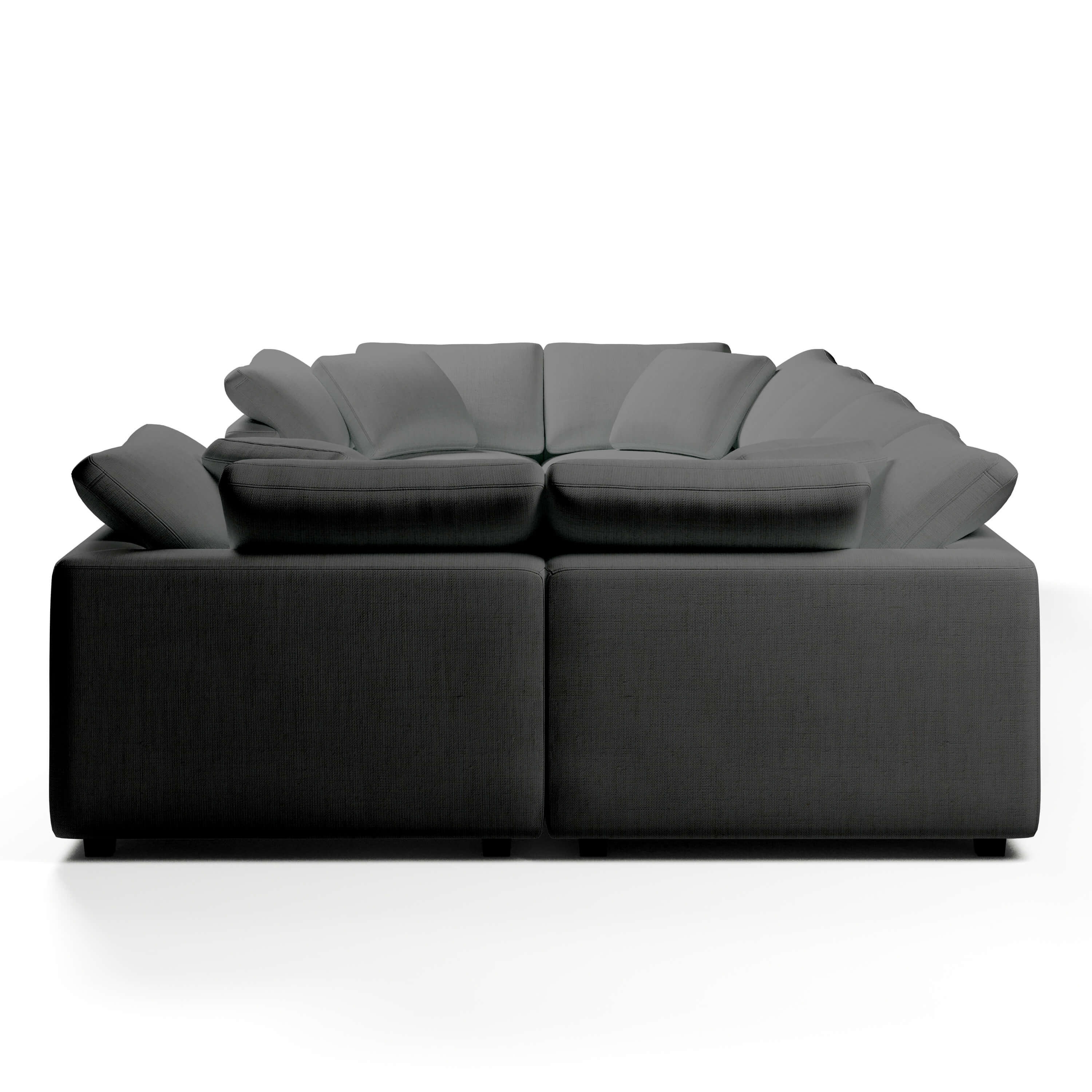 Comfy Modular Sofa - 6-Seater U-Sectional