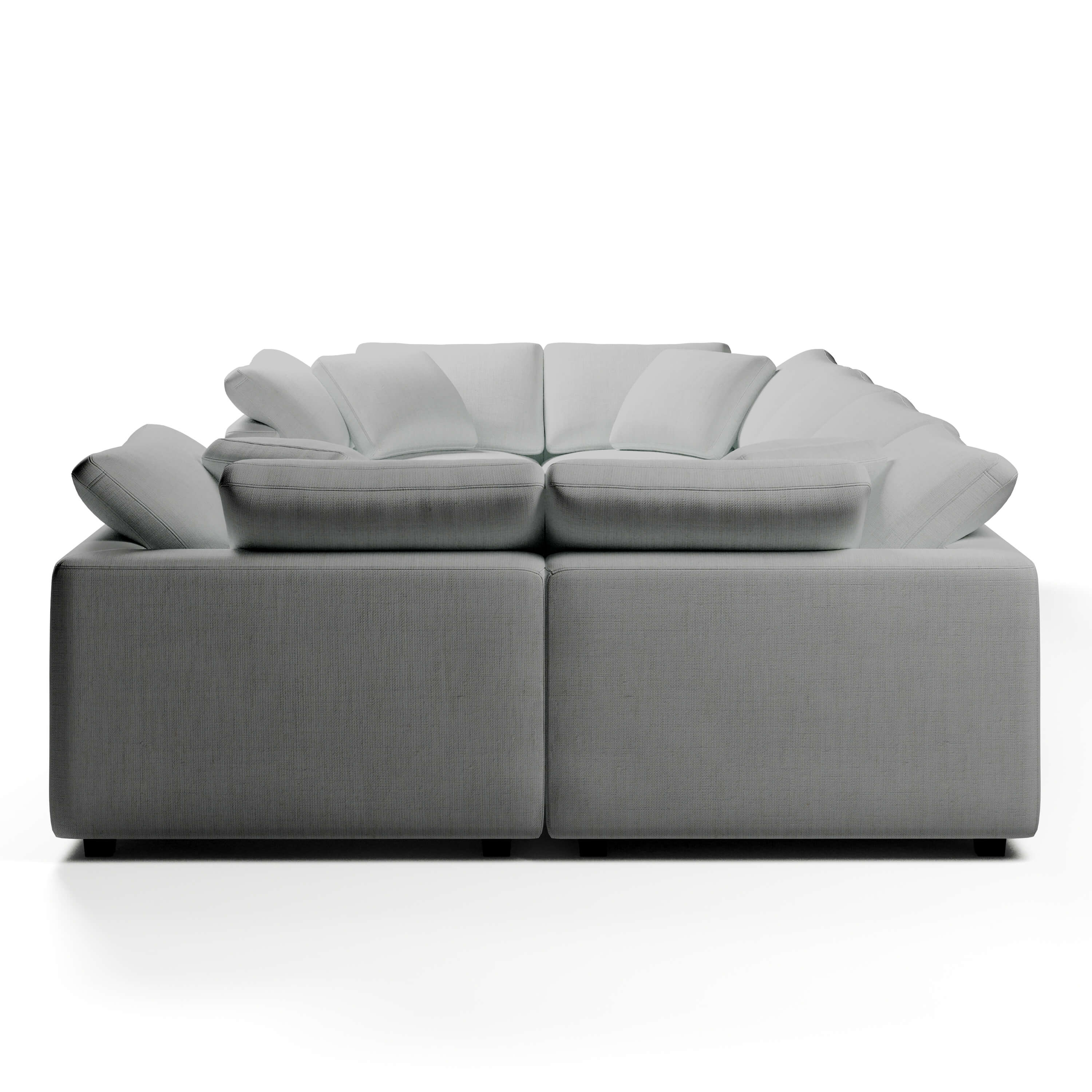 U-Shaped Modular Sofa | Soft Modular Sofa | Couch Haus