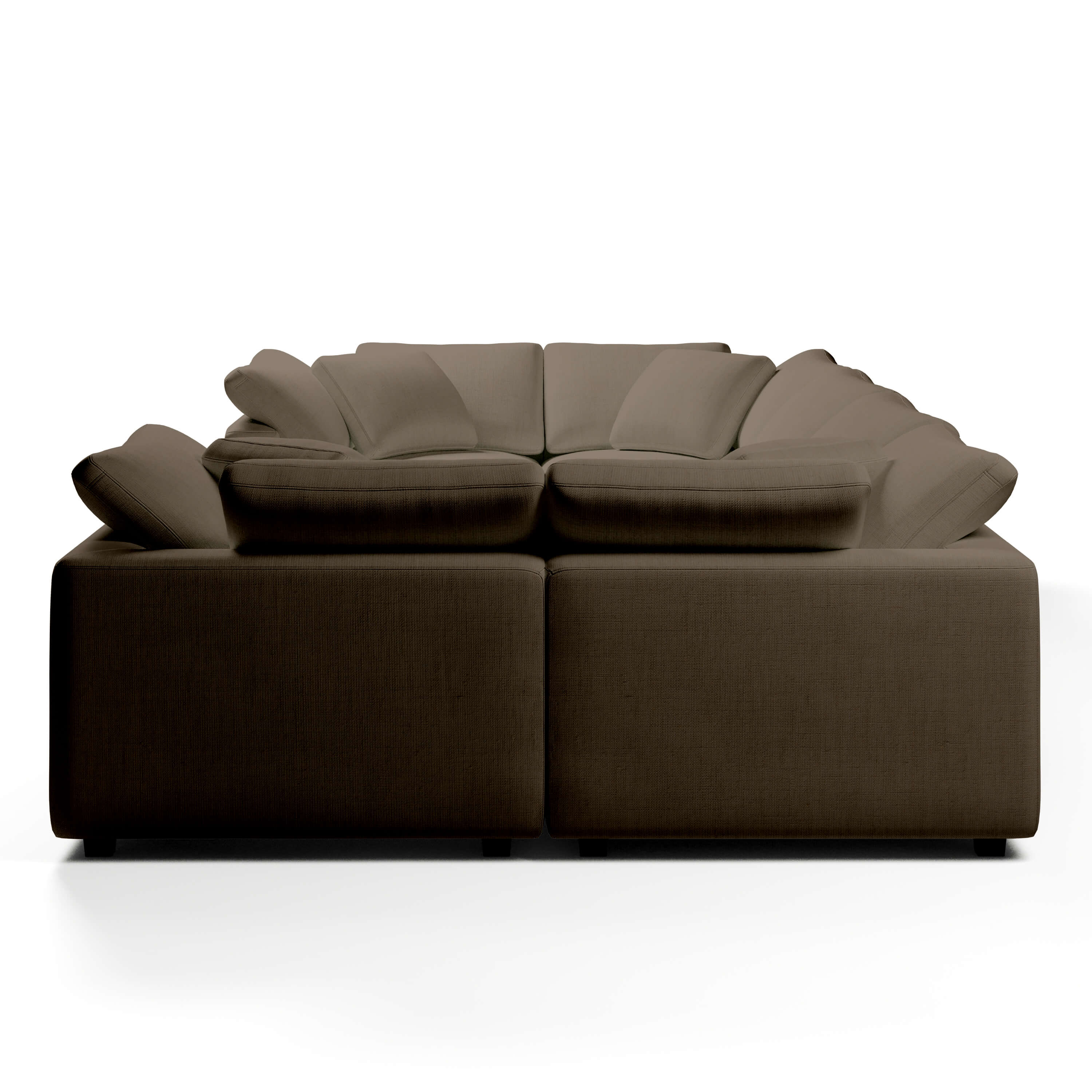 Comfy Modular Sofa - 6-Seater U-Sectional