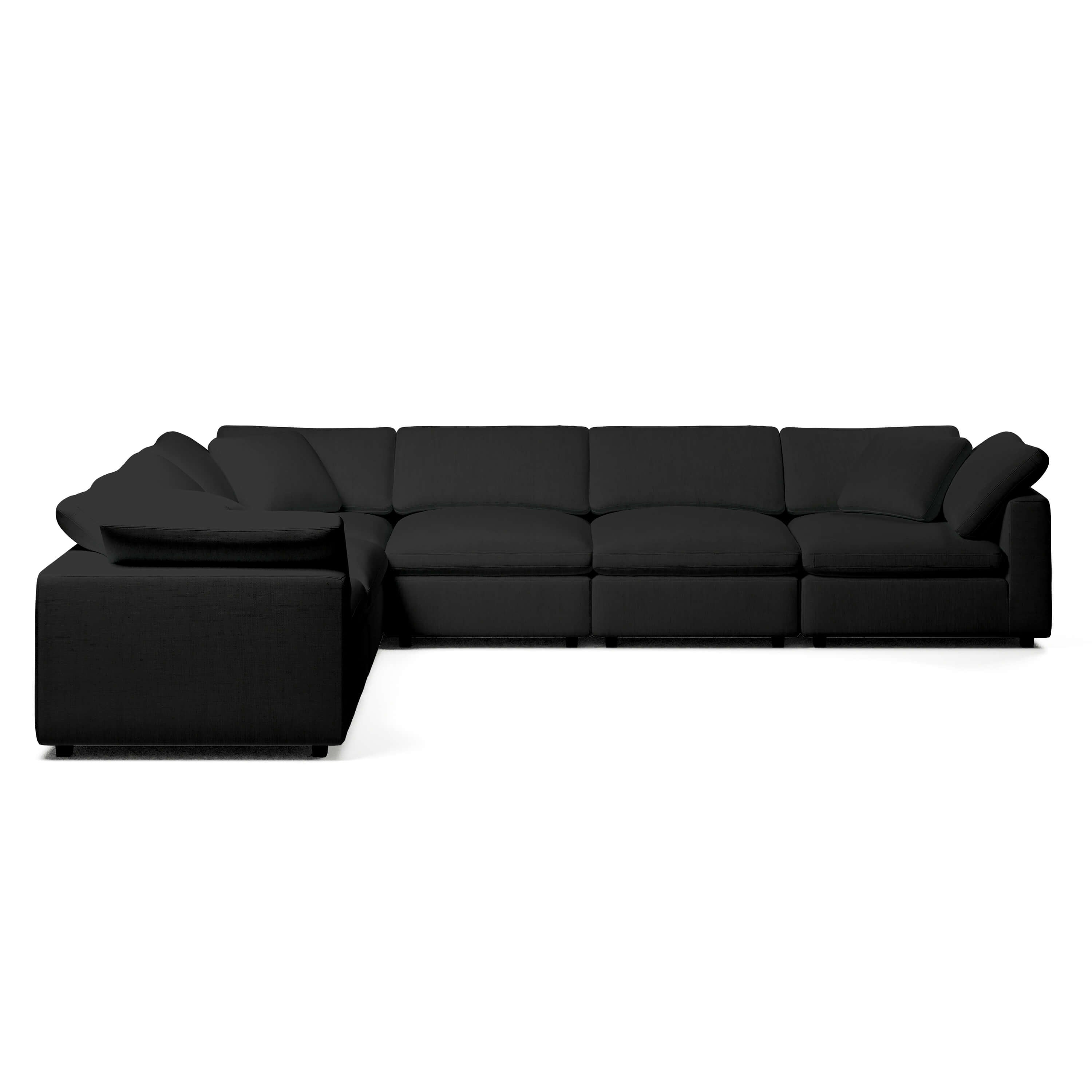 Comfy Modular Sofa - 6-Seater L-Sectional