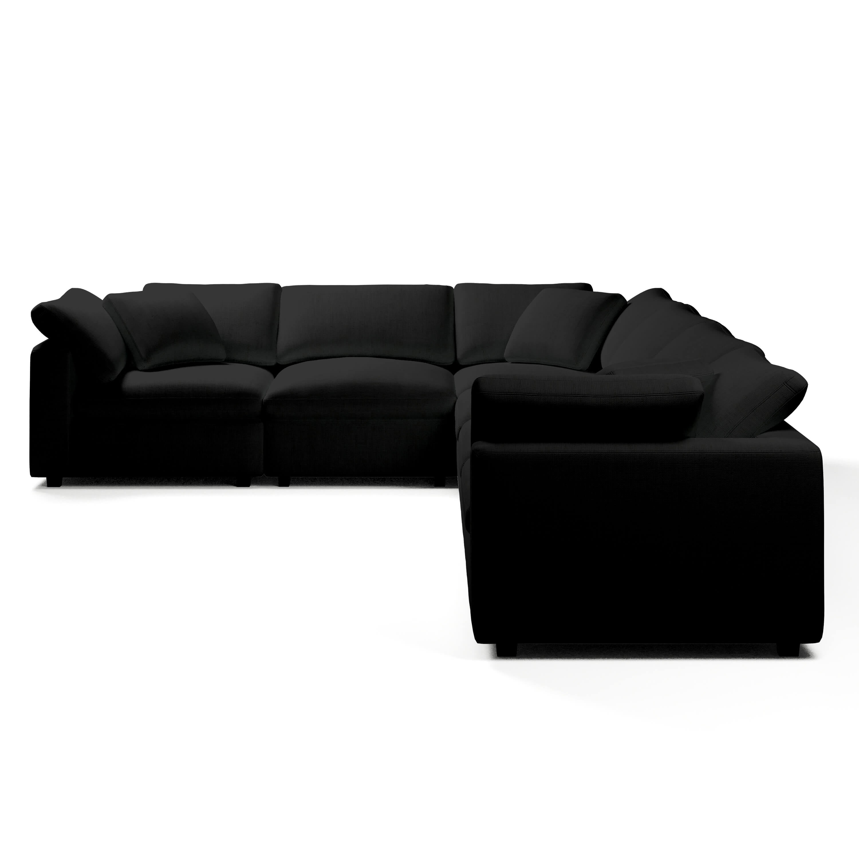 Comfy Modular Sofa - 6-Seater L-Sectional