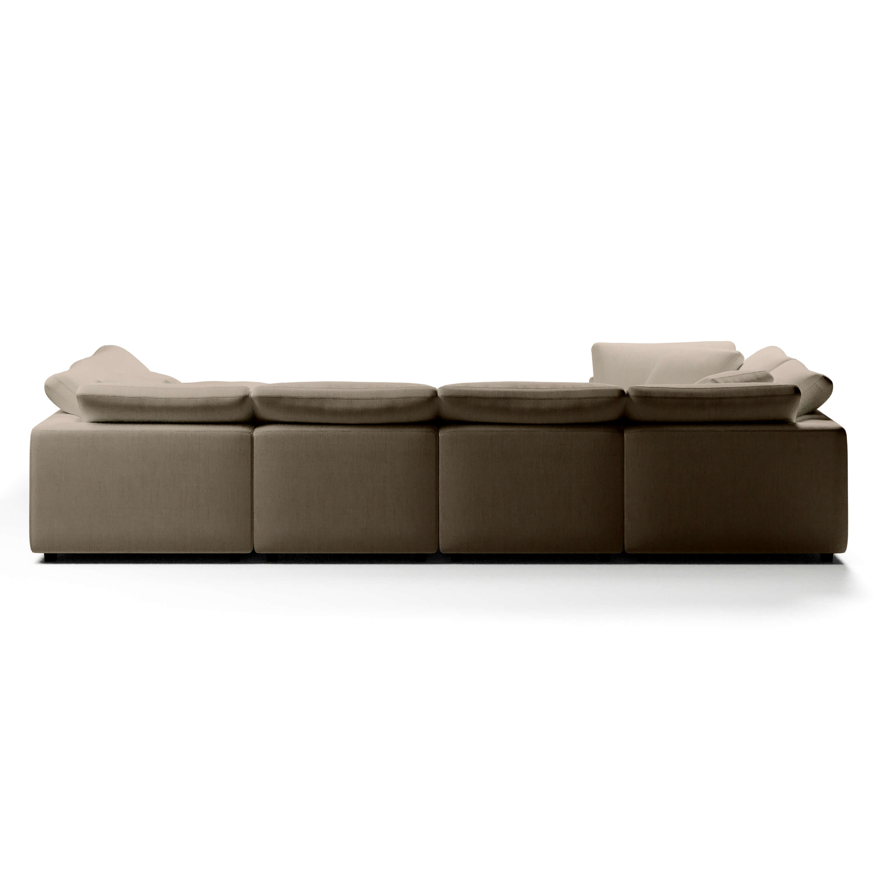 U-Sectional Sofa and Ottoman | U-Sectional Ottoman | Couch Haus