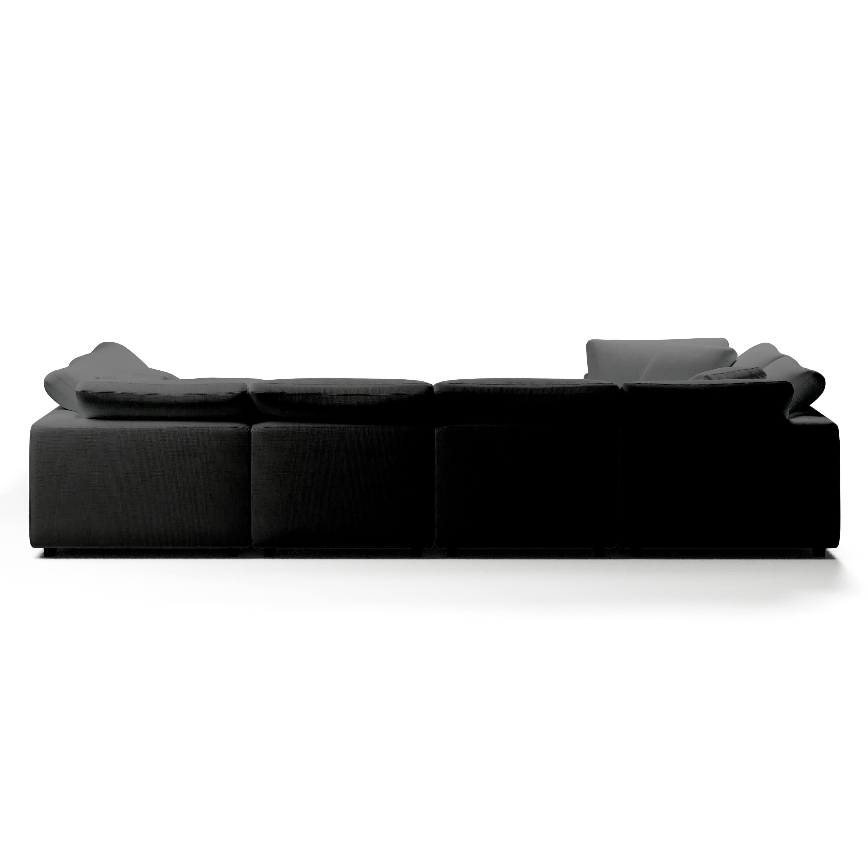 Comfy Modular Sofa - 6-Seater & Ottoman U-Sectional