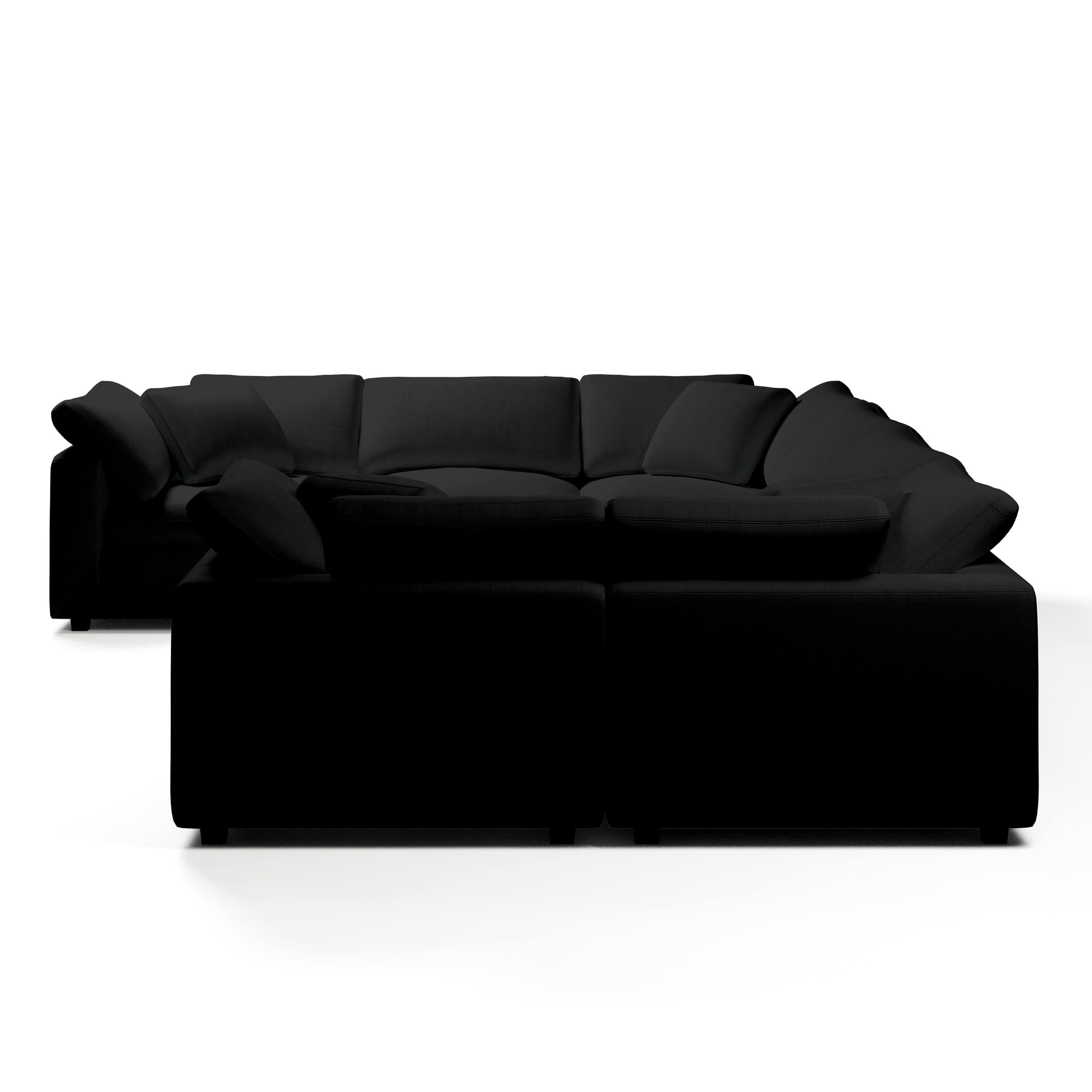 Comfy Modular Sofa - 7-Seater U-Sectional