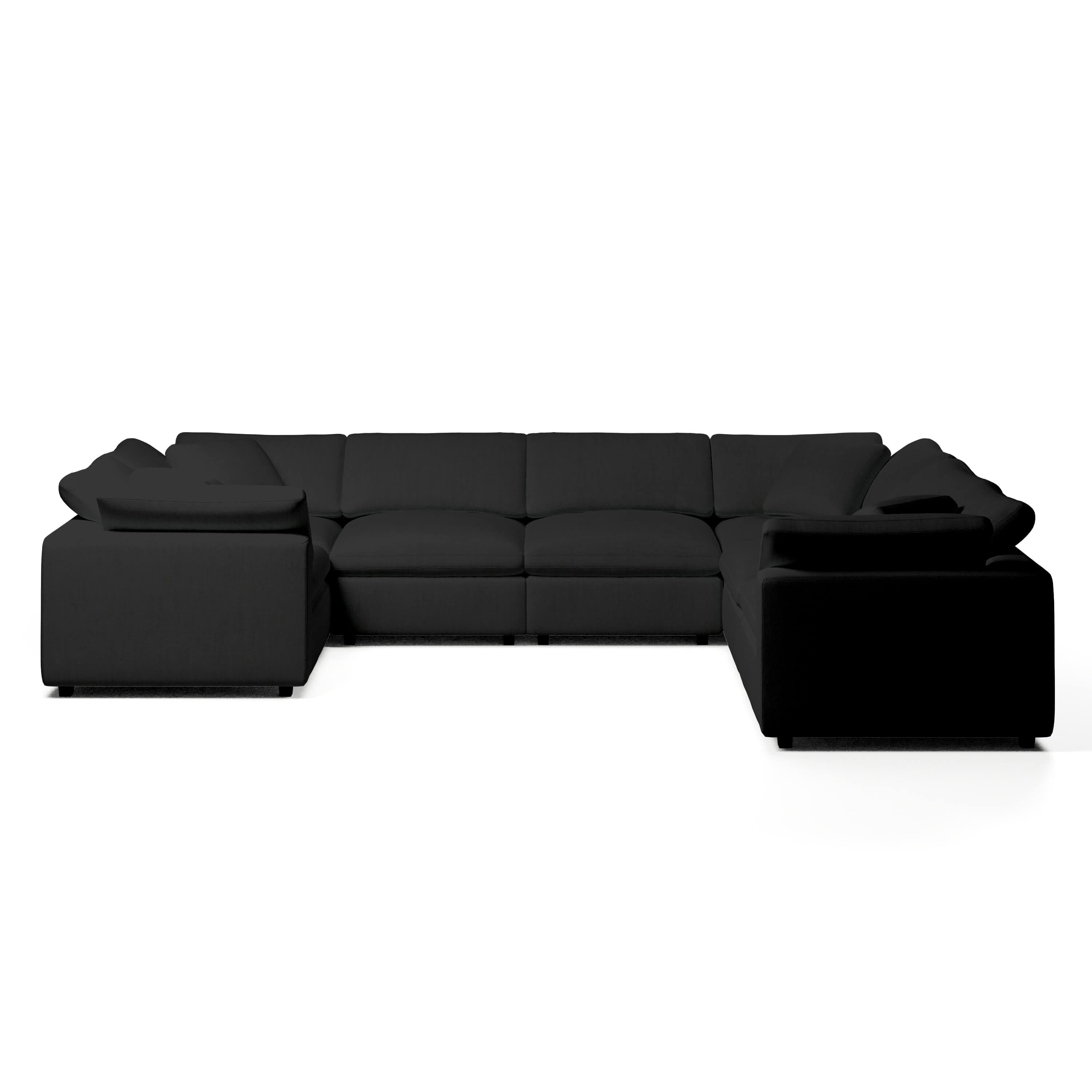 Comfy Modular Sofa - 7-Seater U-Sectional