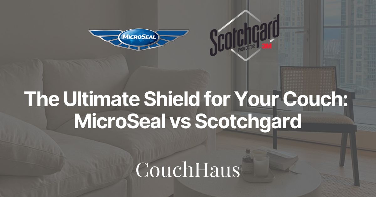 The Ultimate Shield for Your Couch: MicroSeal vs Scotchgard