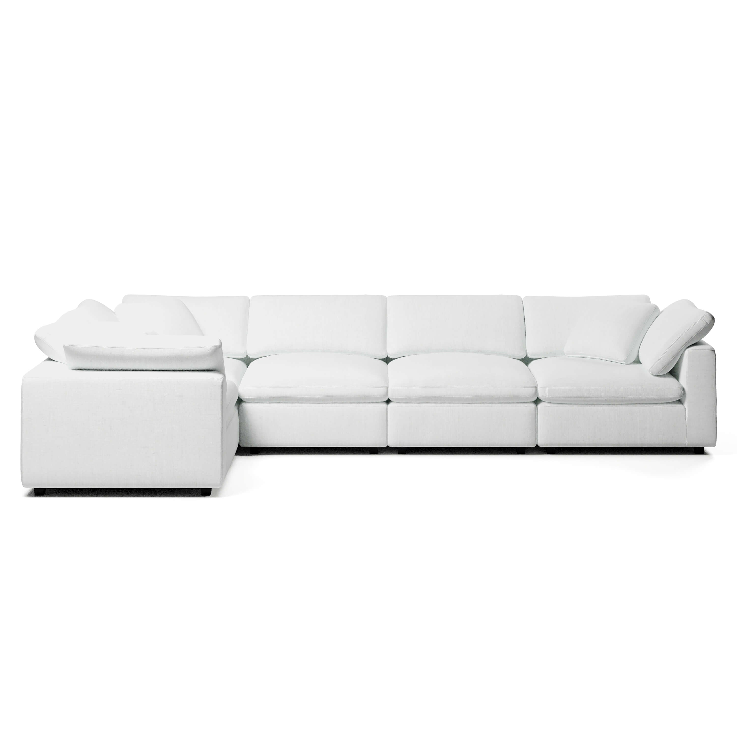 Comfy Five Seater L-Sectional (Quickship)