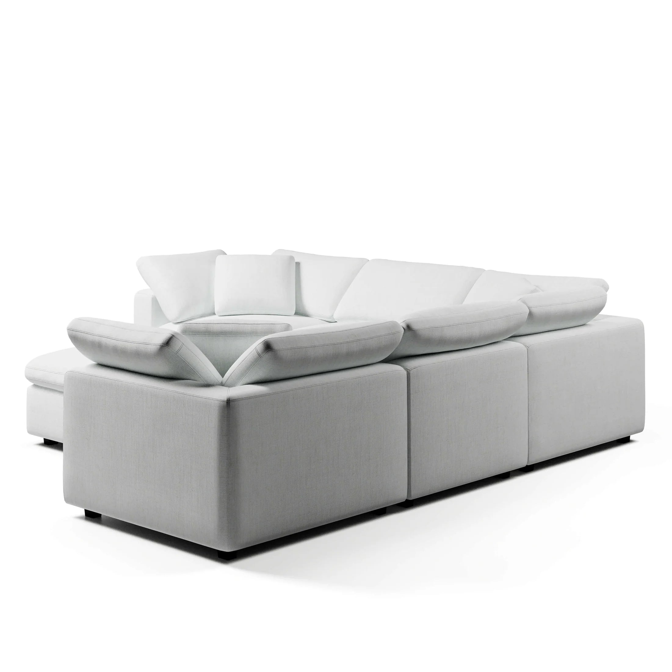 In Stock - Comfy Five Seater + Ottoman