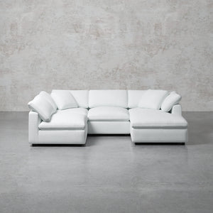 Comfy Modular Sofa - 4-Seater Chaise Sectional - Right Hand Facing