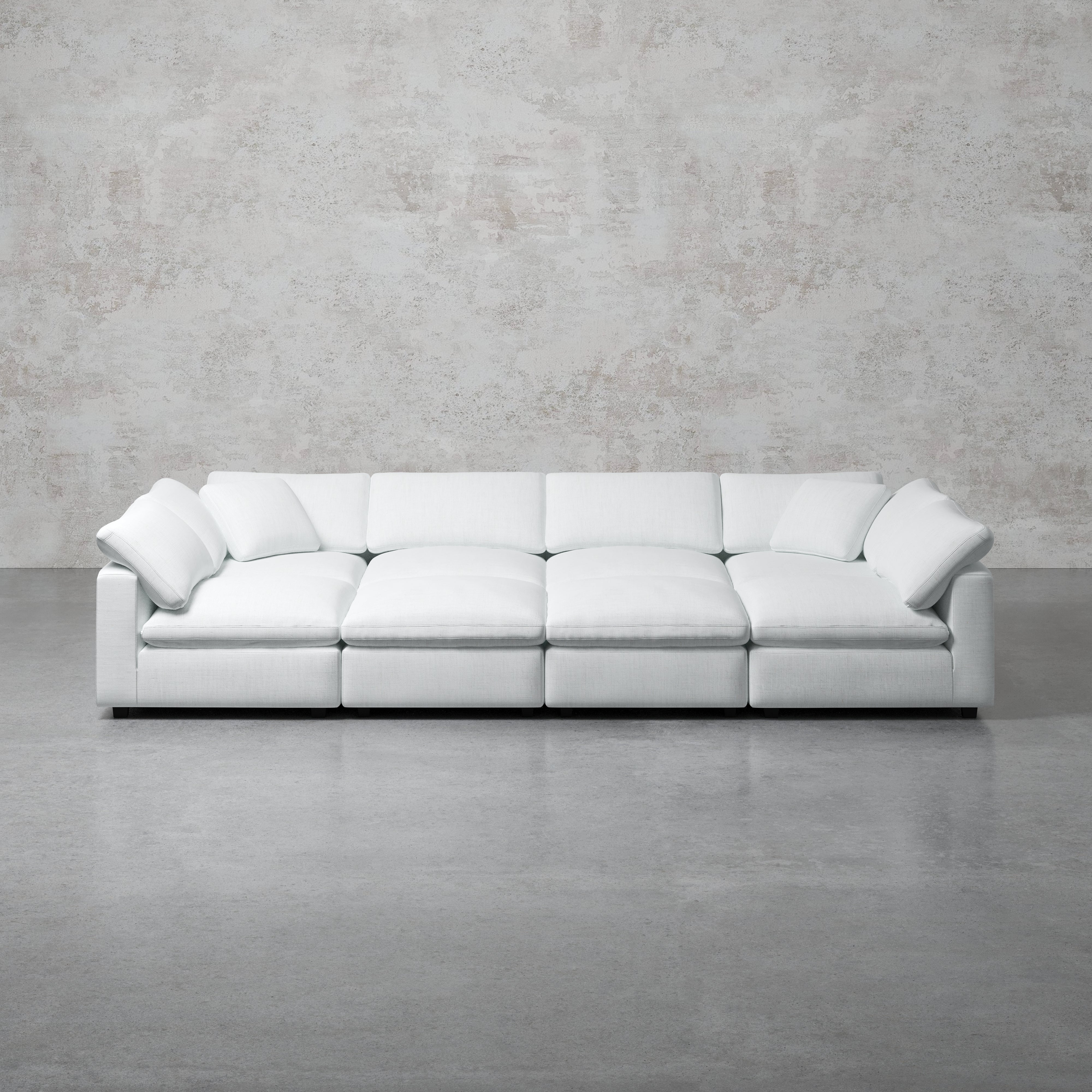 Comfy Modular Sofa - 8-Seater Pit Sofa