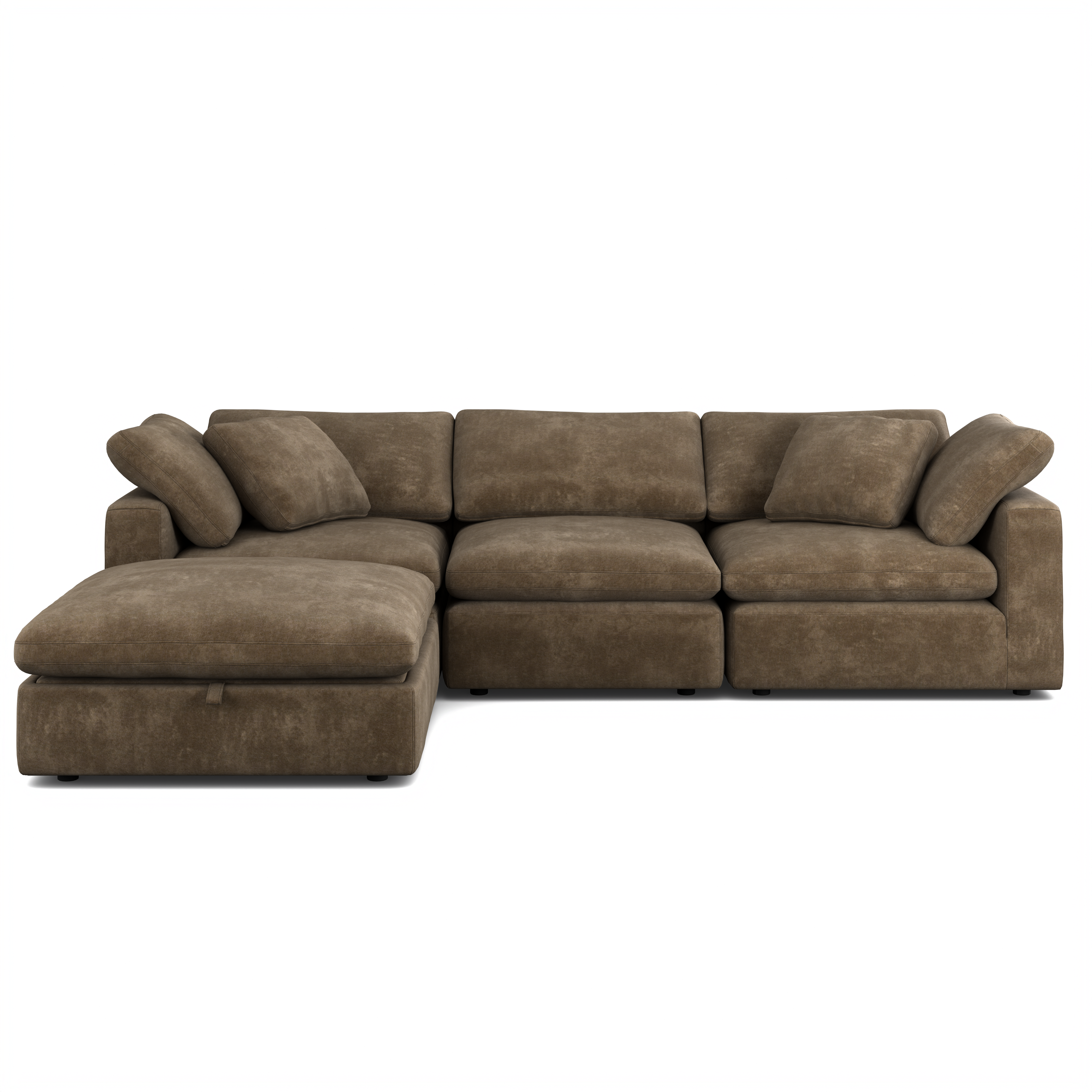 3-Seater & Ottoman Sofa (Open Box)