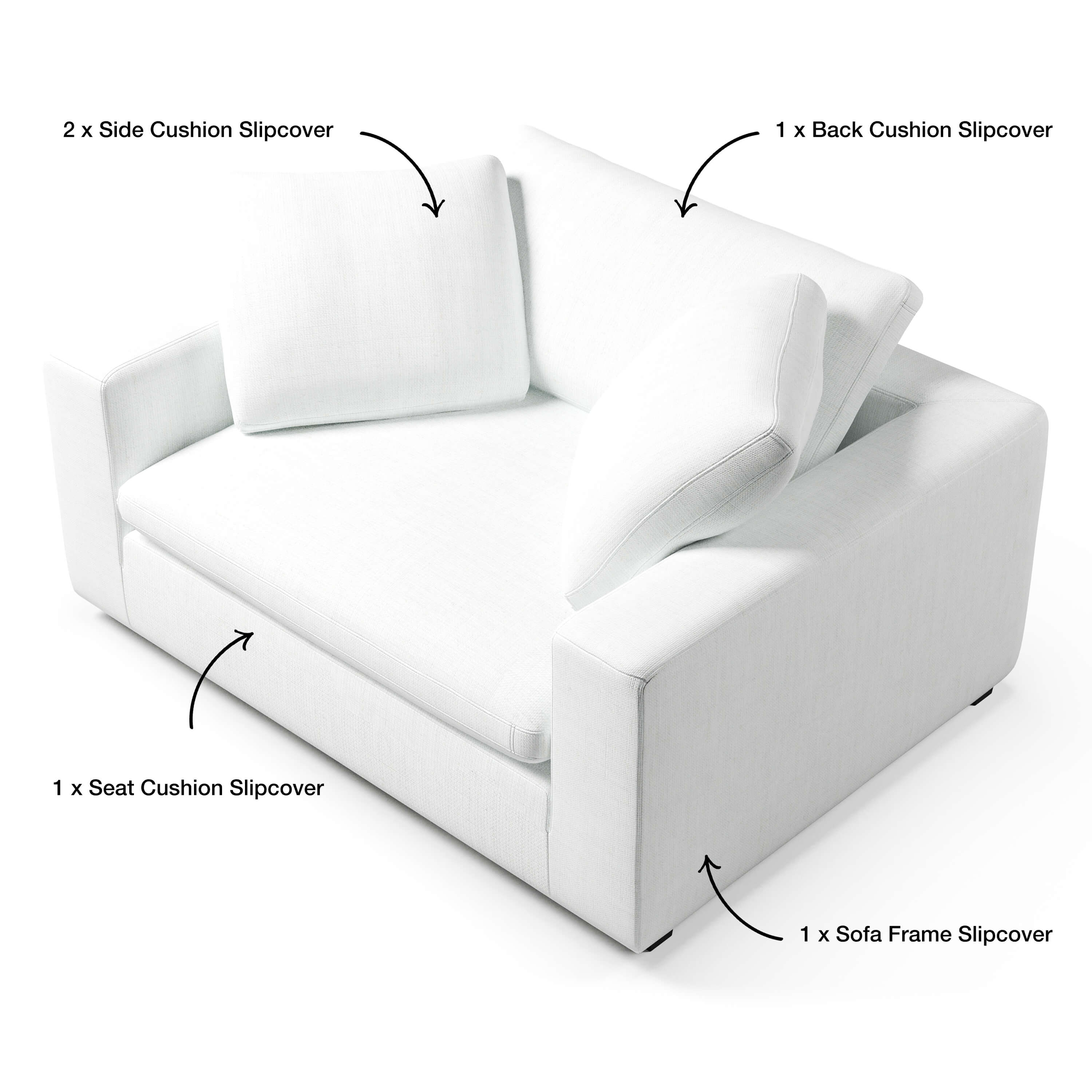 Sofa Slip Covers | Stylish Sofa Covers | Couch Haus