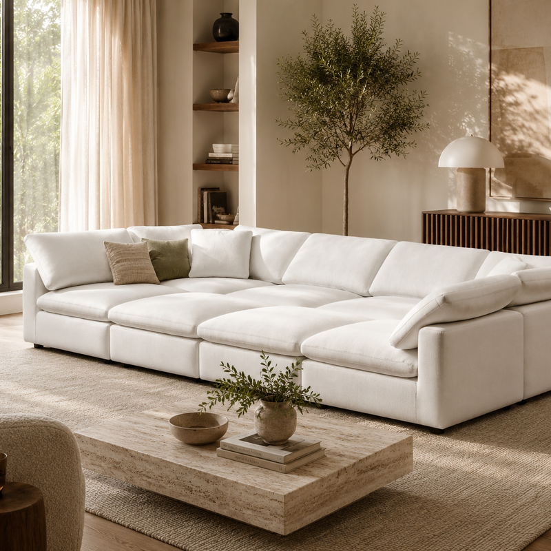 Comfy 8-Seater Pit Sofa