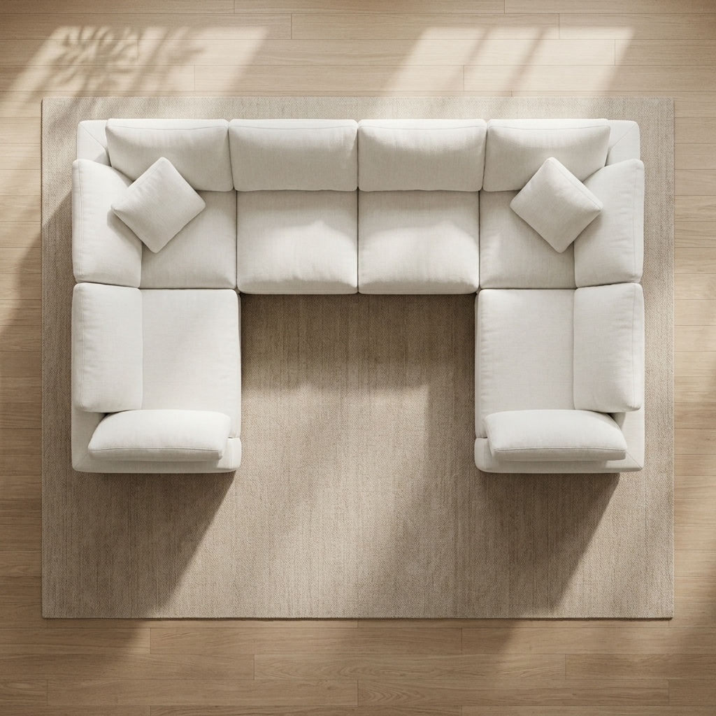 Comfy 6-Seater U-Sectional
