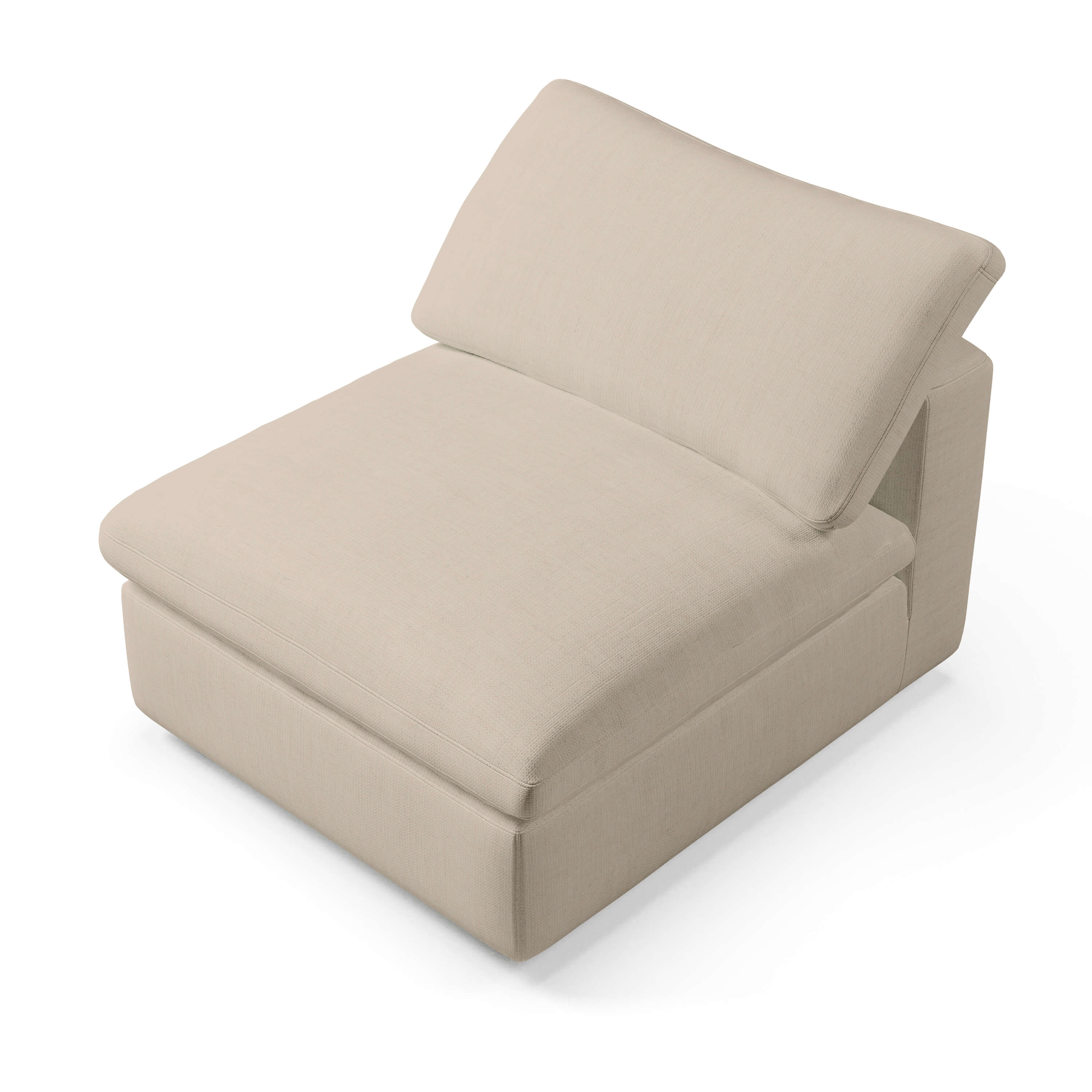 Comfy Armless Chair