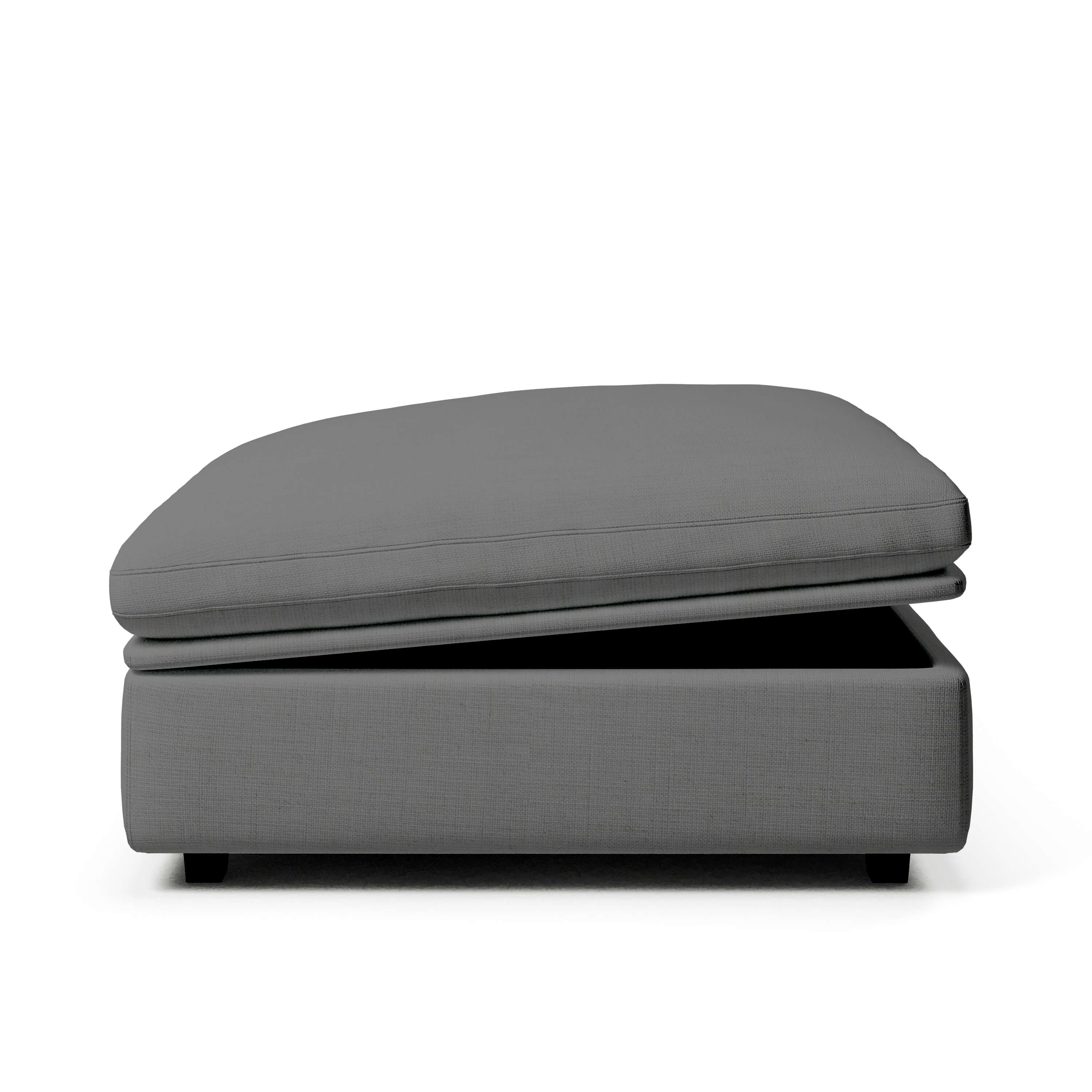 Upholstered Storage Ottoman | Classic Storage Ottoman | Couch Haus