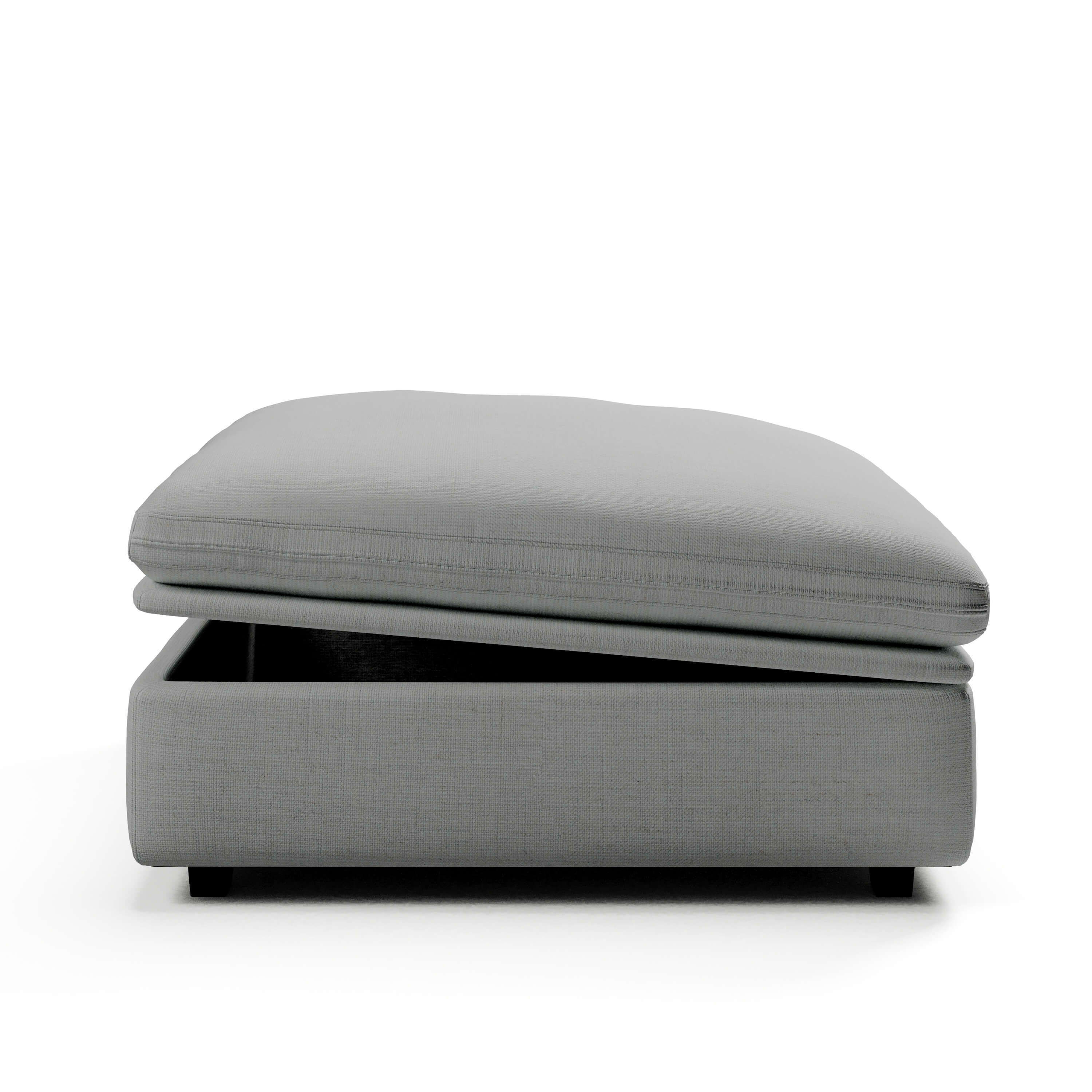 Upholstered Storage Ottoman | Classic Storage Ottoman | Couch Haus