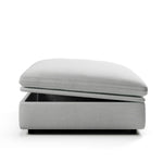 Upholstered Storage Ottoman | Classic Storage Ottoman | Couch Haus