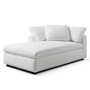 Left Arm Chaise Lounge | White Chaise Lounge | Couch Haus