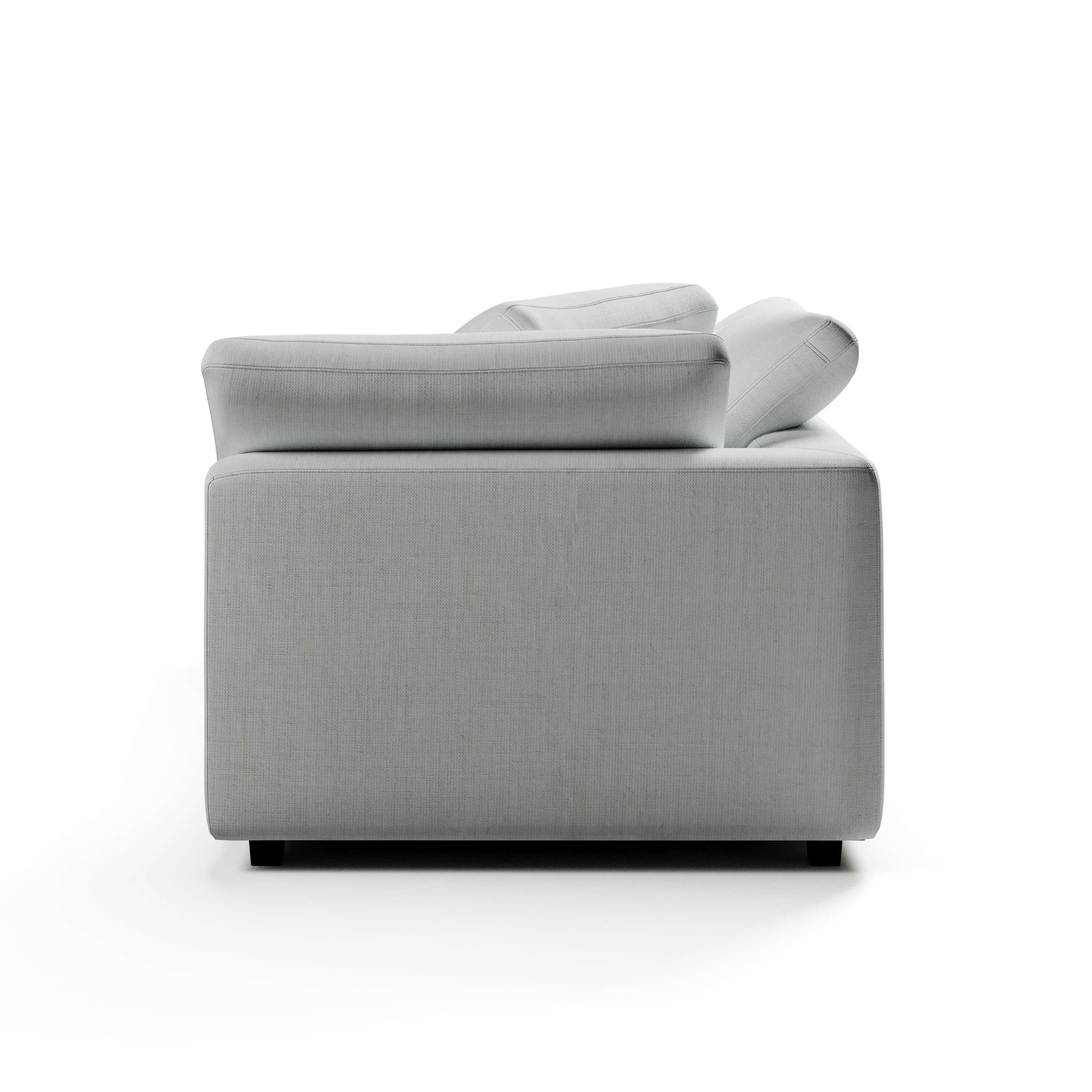 Left Arm Chaise Lounge | White Chaise Lounge Left | Couch Haus