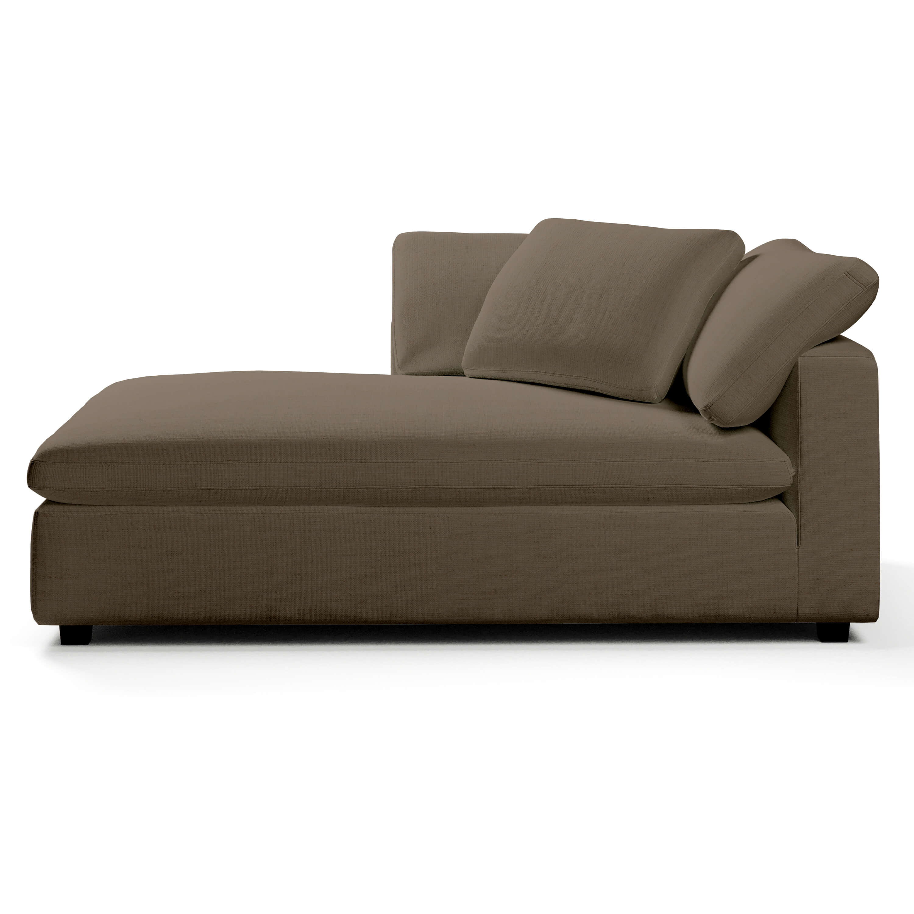 Left Arm Chaise Lounge | White Chaise Lounge | Couch Haus