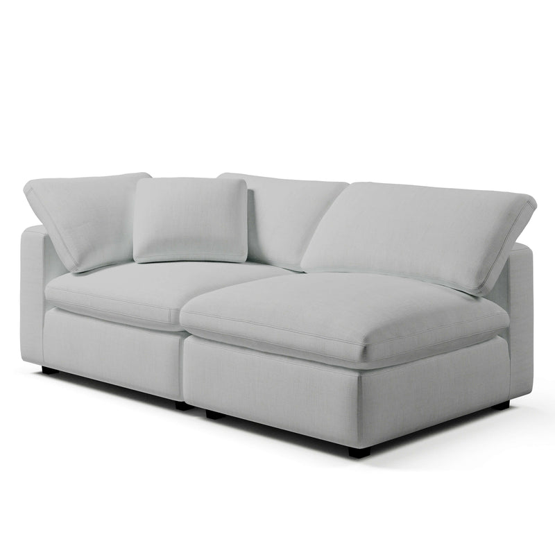 2 Seater Left Arm Sofa | Comfy Modular Sofa | Couch Haus