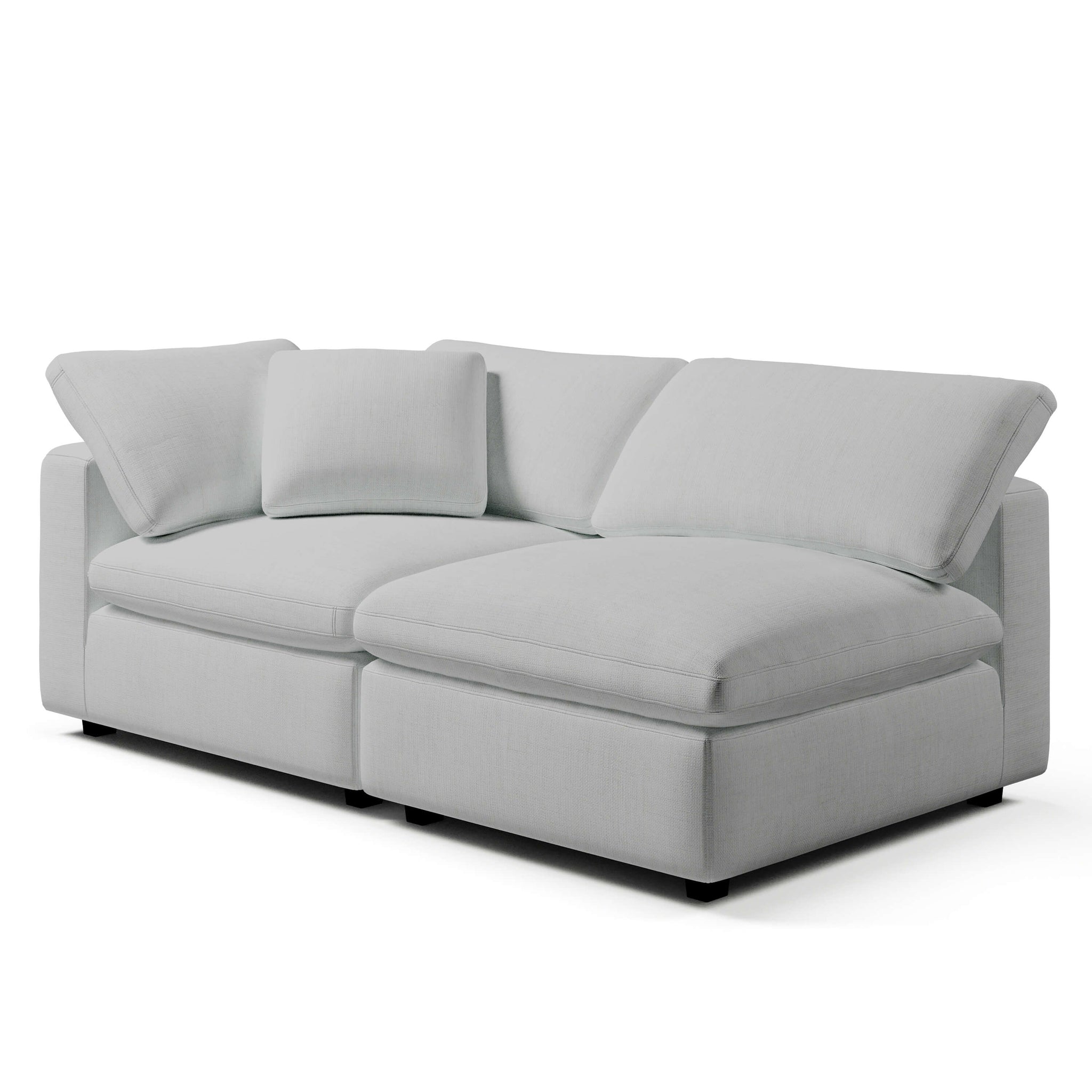 2 Seater Left Arm Sofa | Comfy Modular Sofa | Couch Haus