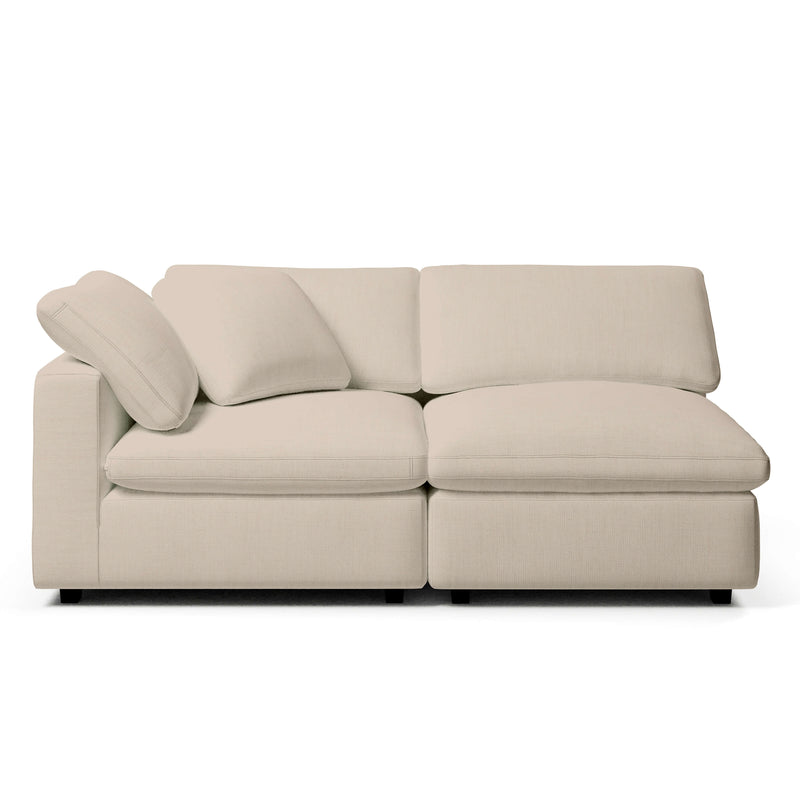 2 Seater Left Arm Sofa | Comfy Modular Sofa | Couch Haus