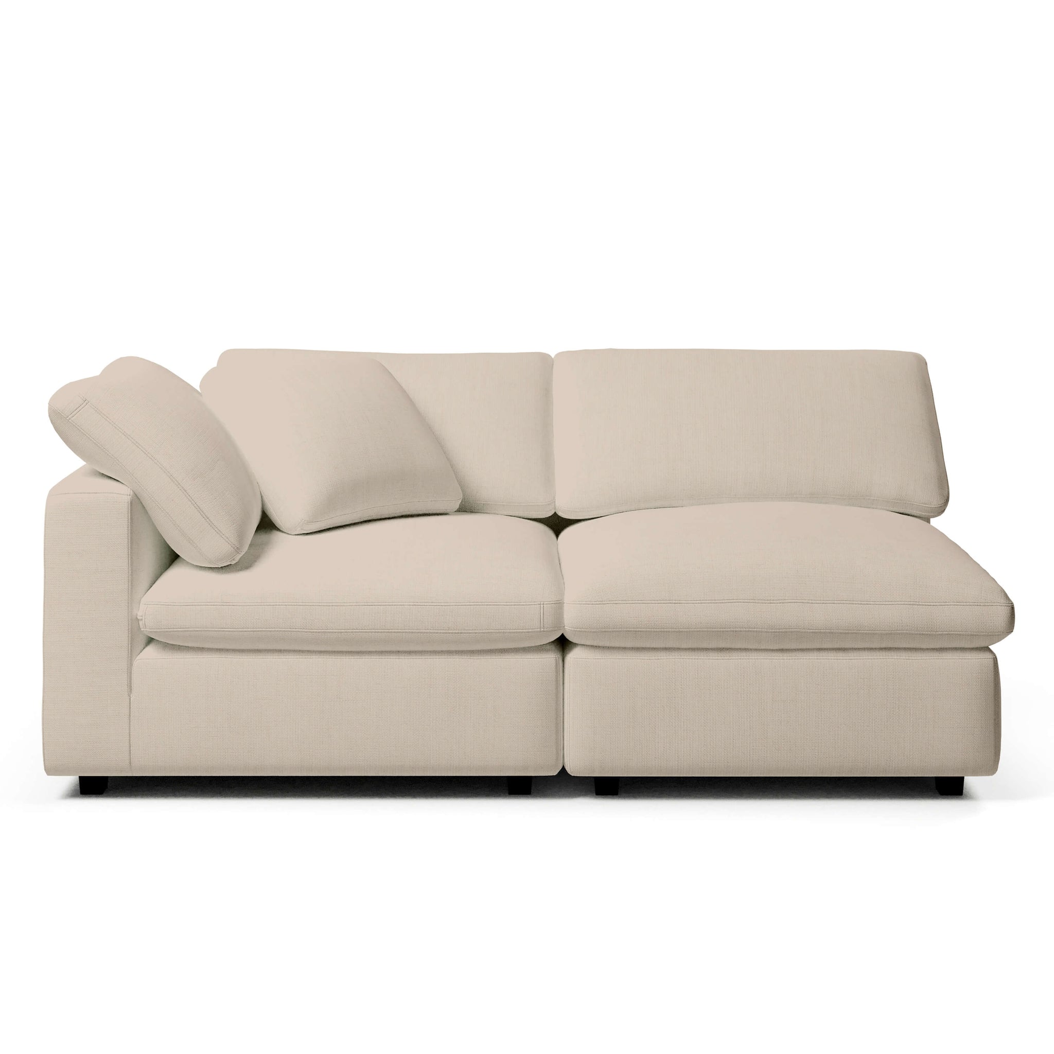 2 Seater Left Arm Sofa | Comfy Modular Sofa | Couch Haus