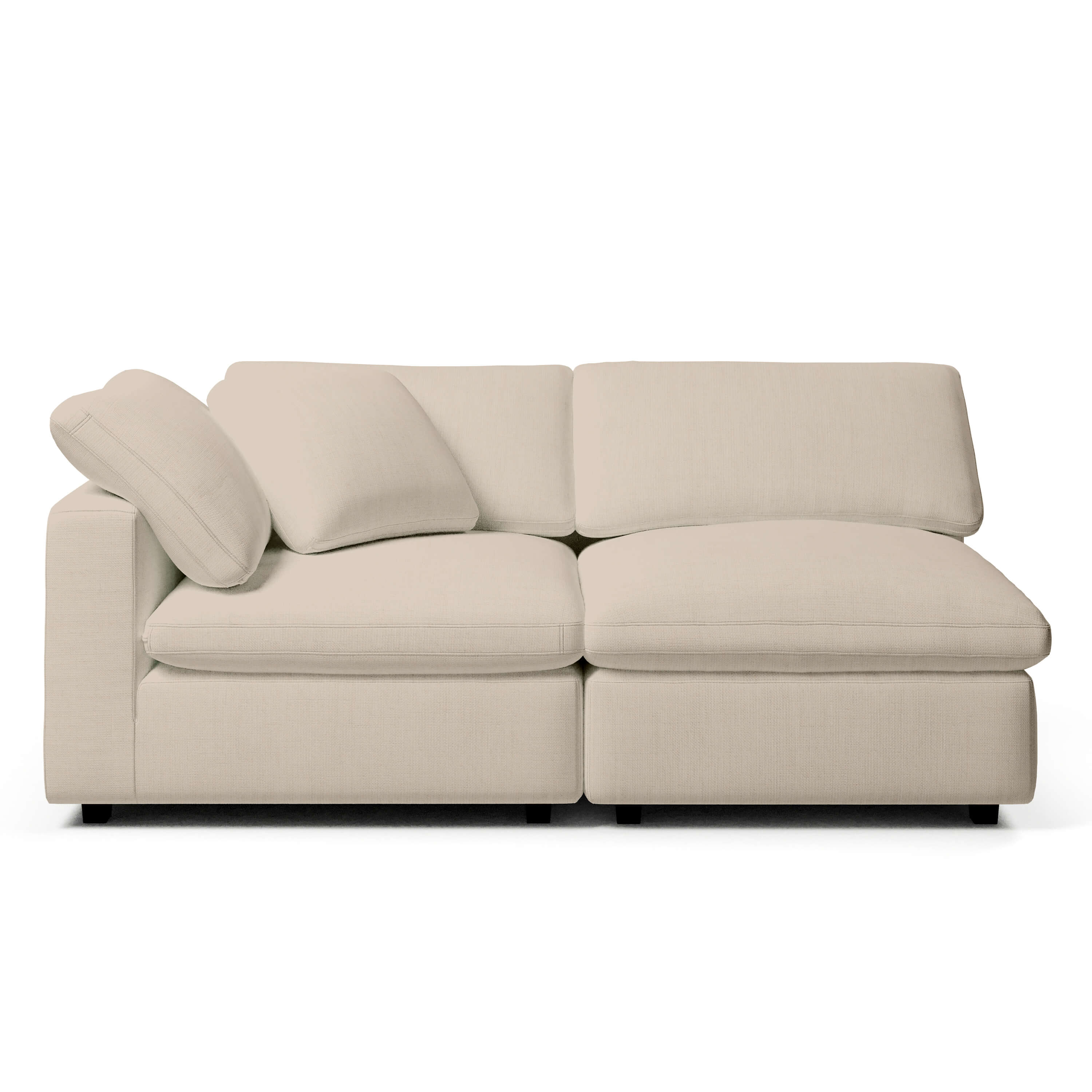 Comfy Modular Sofa - 2-Seater Left-Arm
