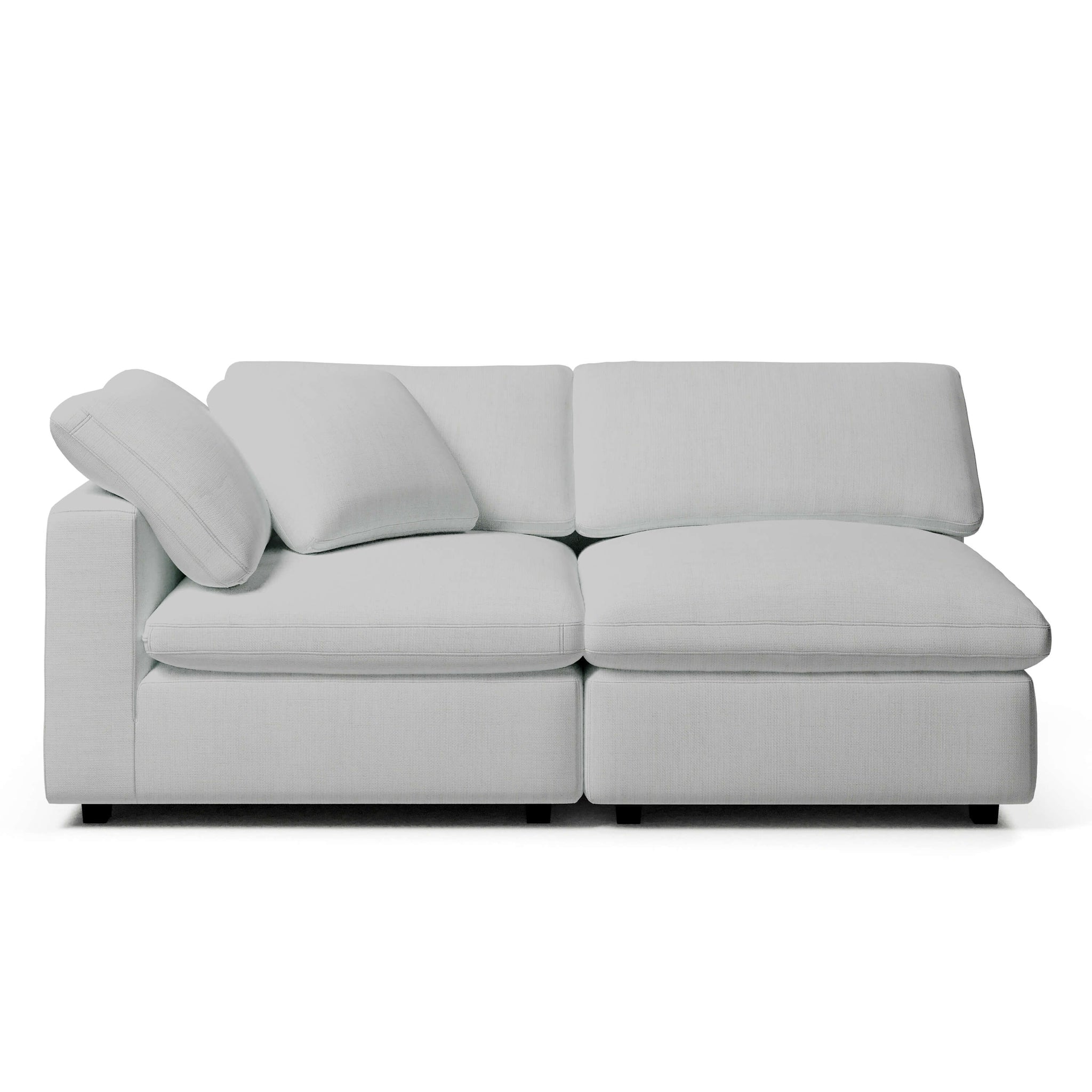 2 Seater Left Arm Sofa | Comfy Modular Sofa | Couch Haus