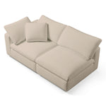 2 Seater Left Arm Sofa | Comfy Modular Sofa | Couch Haus