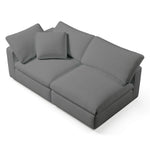 2 Seater Left Arm Sofa | Comfy Modular Sofa | Couch Haus
