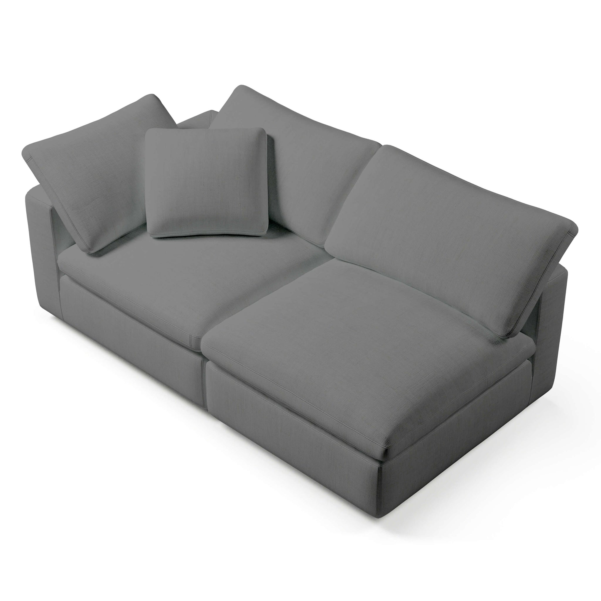 2 Seater Left Arm Sofa | Comfy Modular Sofa | Couch Haus