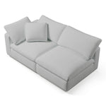 2 Seater Left Arm Sofa | Comfy Modular Sofa | Couch Haus