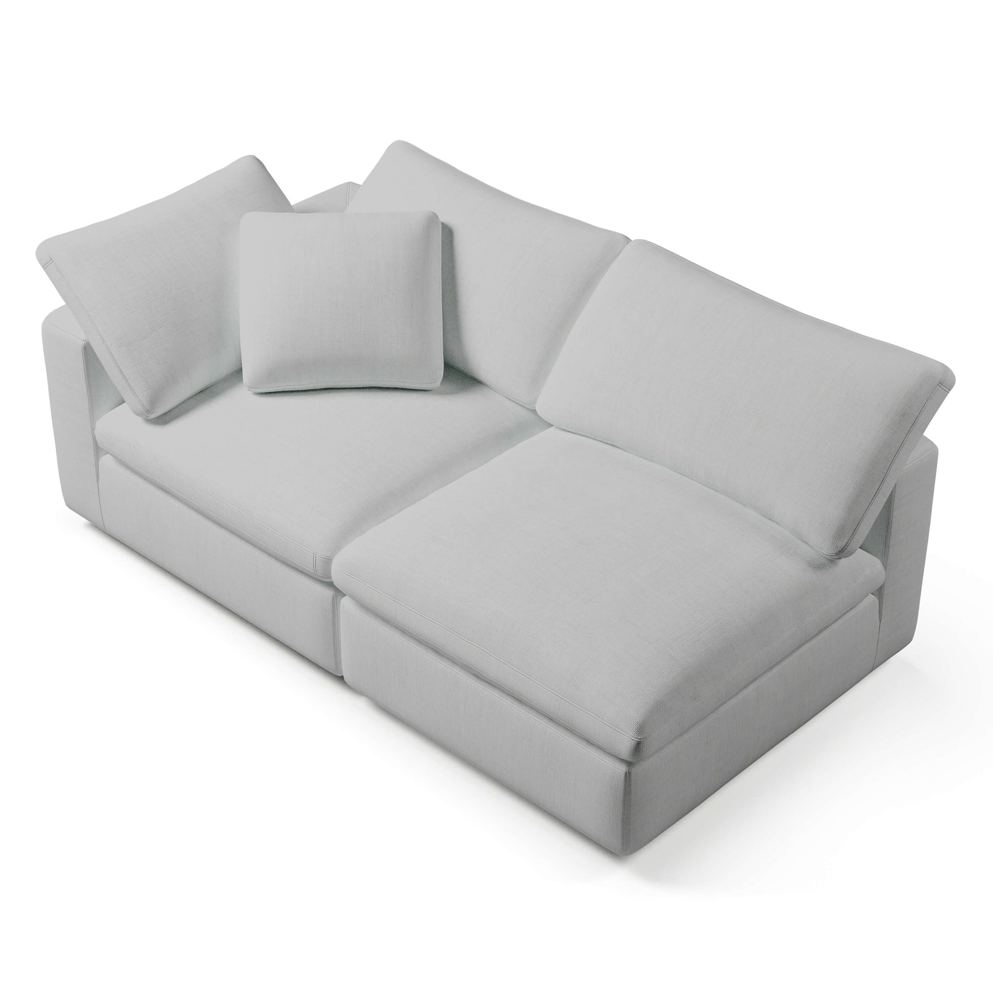2 Seater Left Arm Sofa | Comfy Modular Sofa | Couch Haus