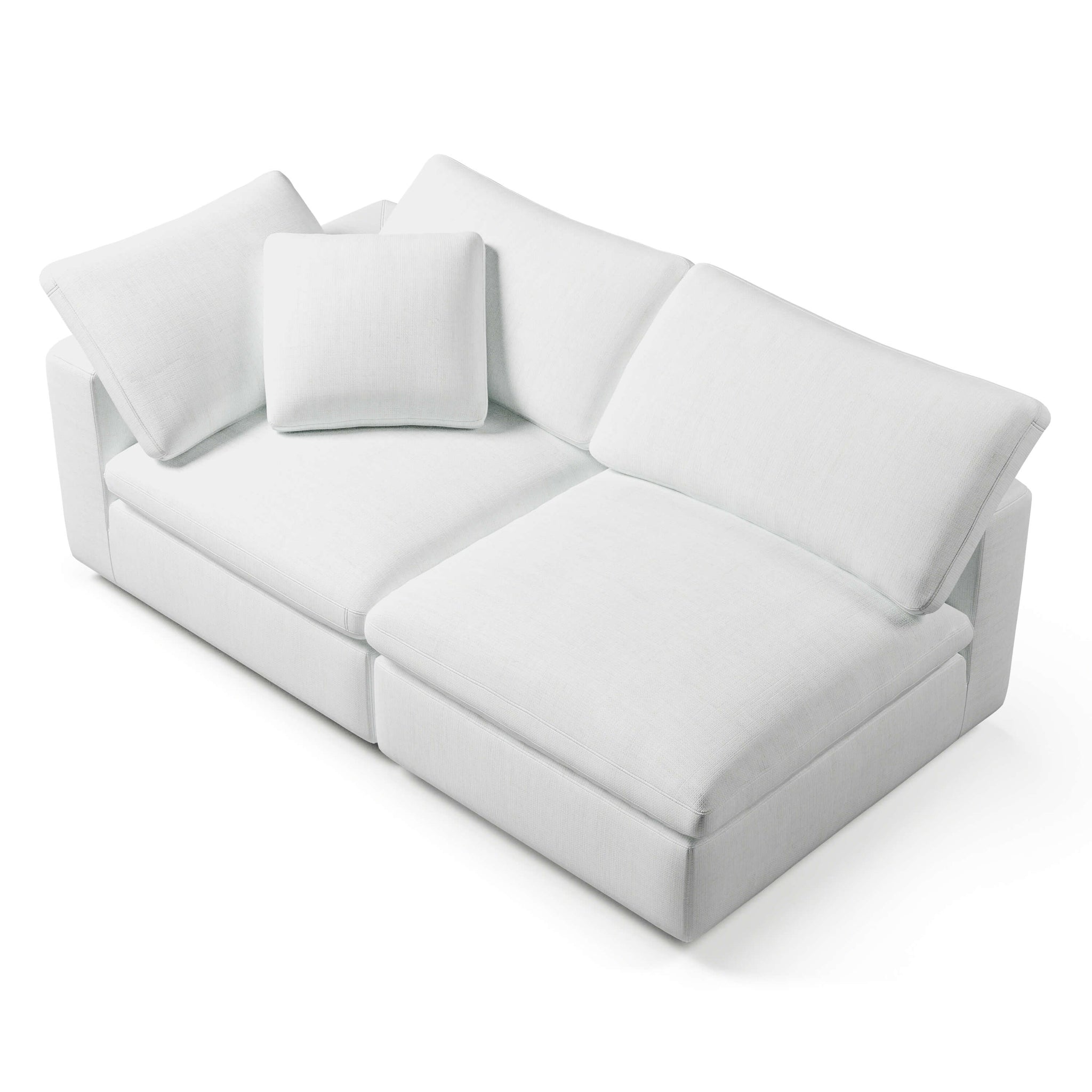 2 Seater Left Arm Sofa | Comfy Modular Sofa | Couch Haus