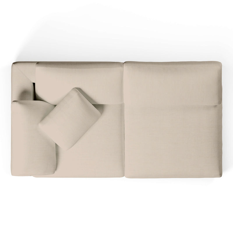 2 Seater Left Arm Sofa | Comfy Modular Sofa | Couch Haus