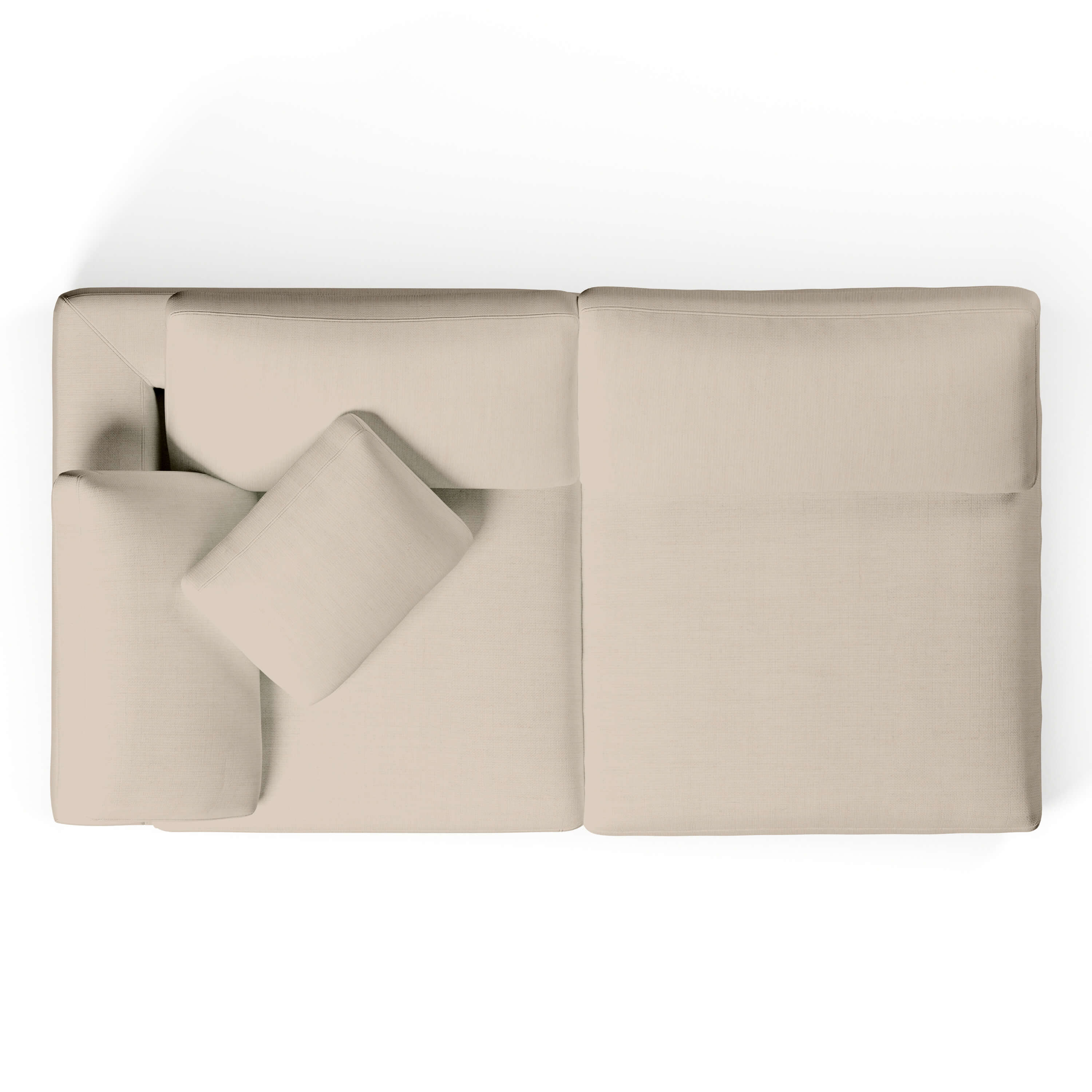Comfy Modular Sofa - 2-Seater Left-Arm