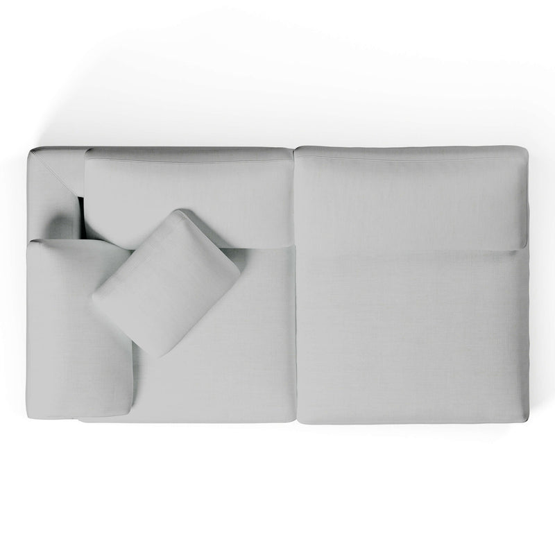 2 Seater Left Arm Sofa | Comfy Modular Sofa | Couch Haus