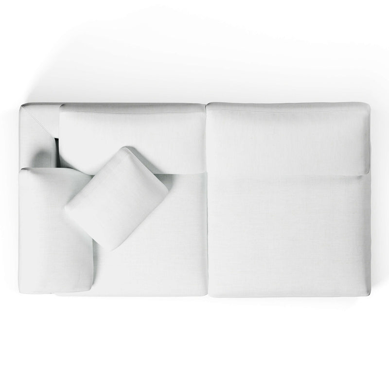 2 Seater Left Arm Sofa | Comfy Modular Sofa | Couch Haus