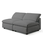 Cheap Modular Sofa | 2 Seater Armless Sofa | Couch Haus