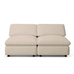 Cheap Modular Sofa | 2 Seater Armless Sofa | Couch Haus