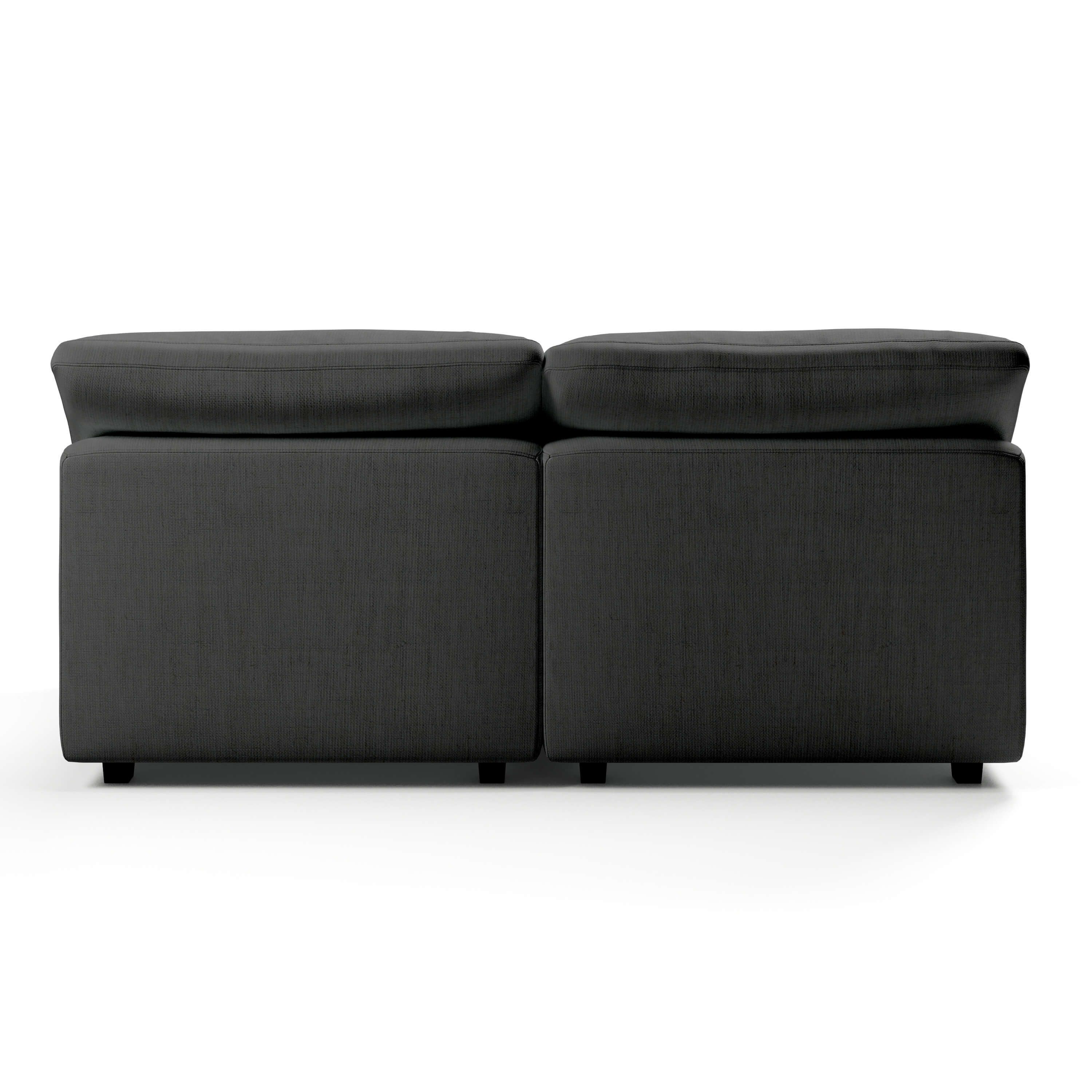 Cheap Modular Sofa | 2 Seater Armless Sofa | Couch Haus