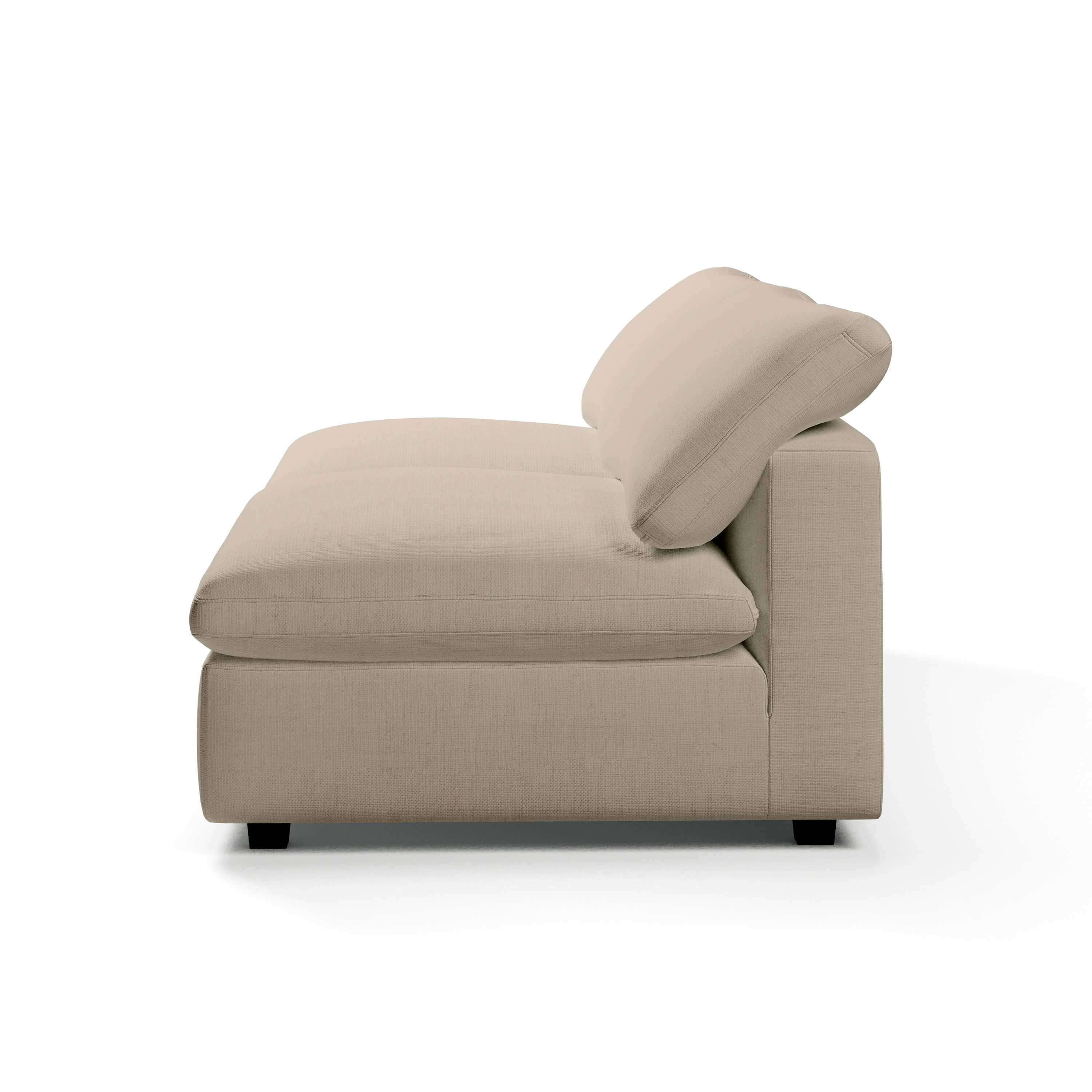 Cheap Modular Sofa | 2 Seater Armless Sofa | Couch Haus