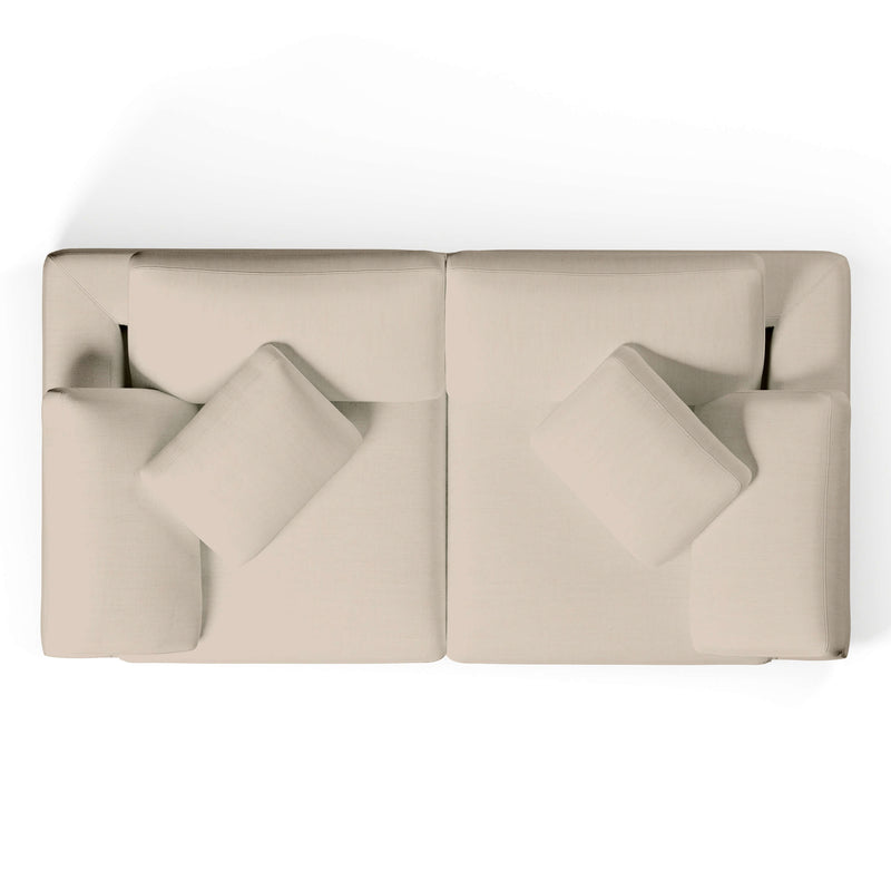 Two Seater Sofa | Comfy Modular Sofa | Couch Haus