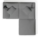 Comfy Modular Sofa - 2-Seater & Ottoman