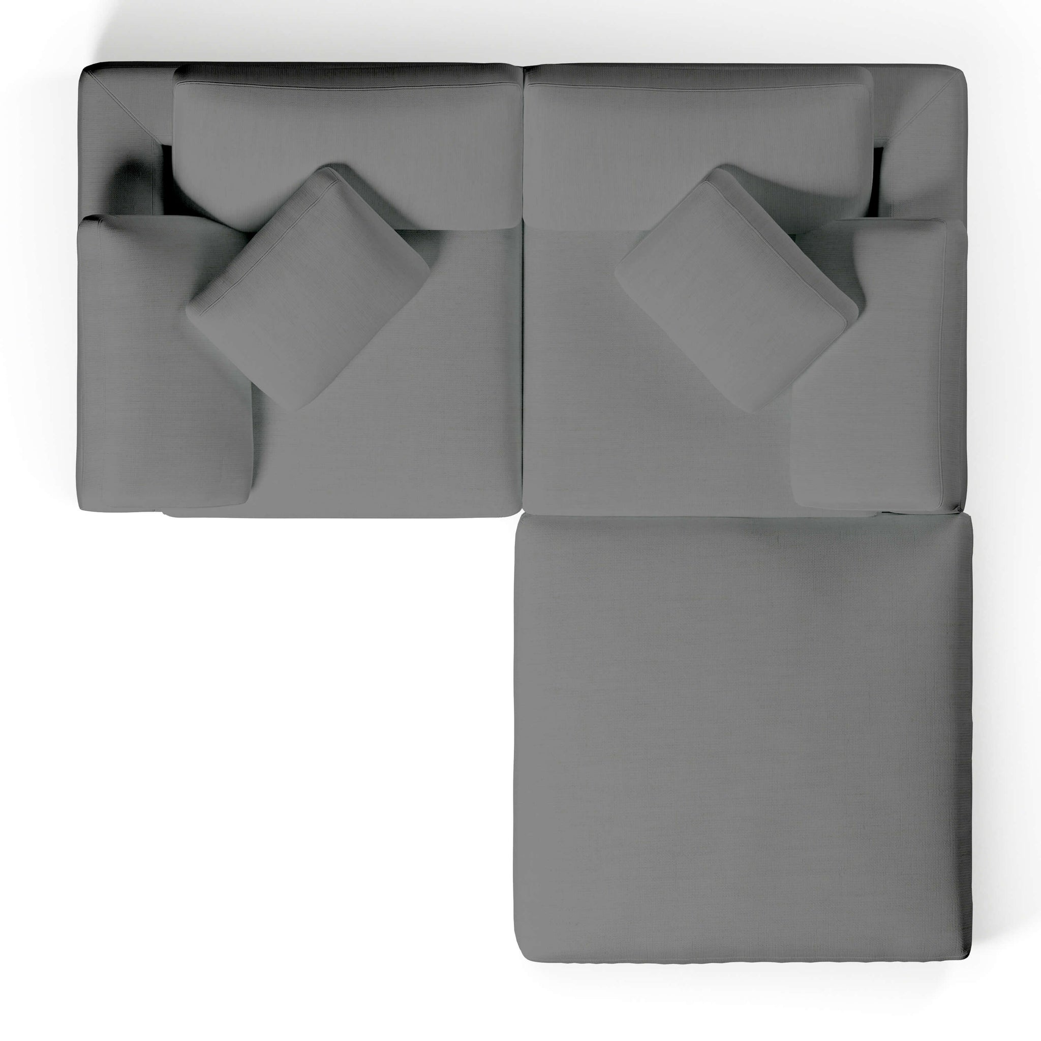 Comfy Modular Sofa - 2-Seater & Ottoman