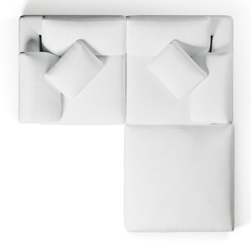 Modular Sofa with Ottoman | 2 Seater and Ottoman | Couch Haus